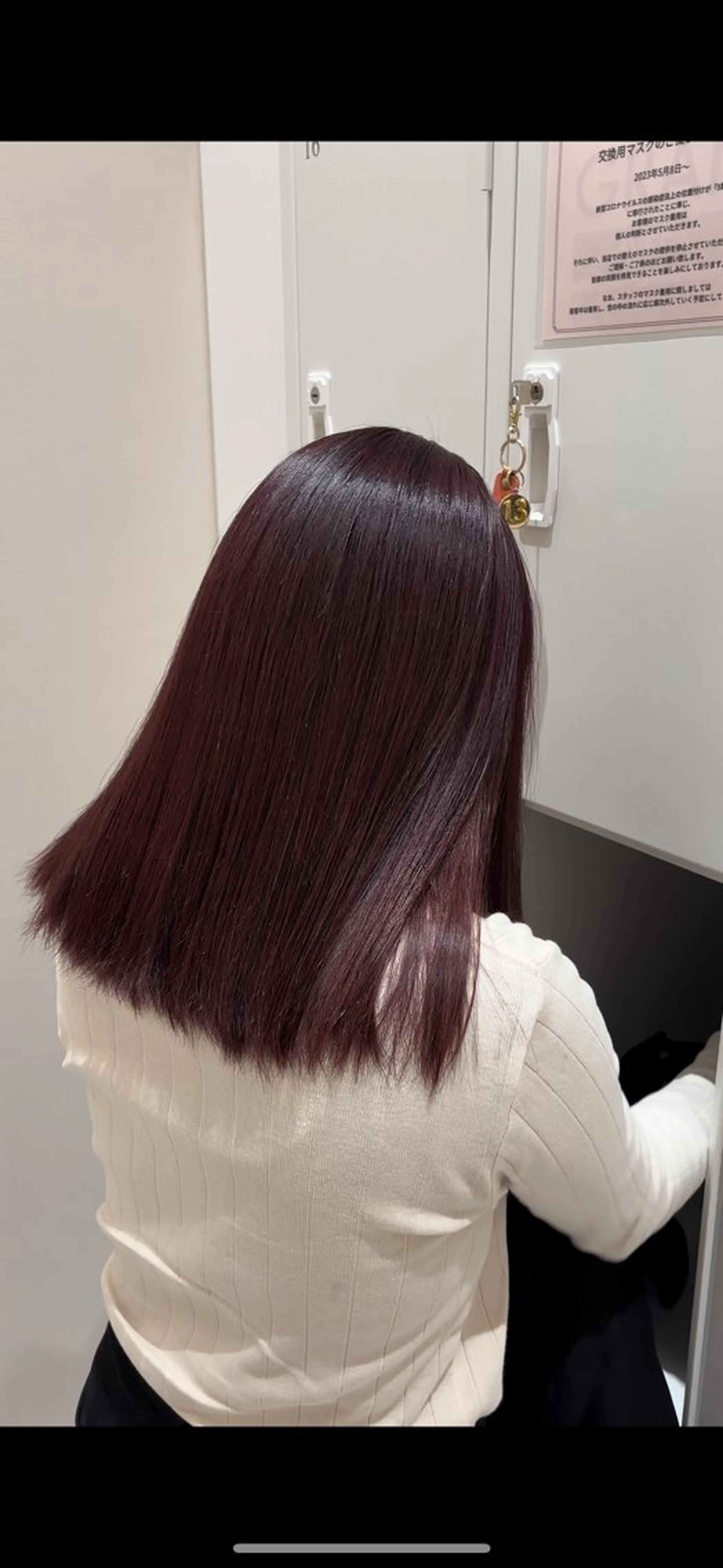 ミディアム カラー 中西 樹人のヘアスタイル