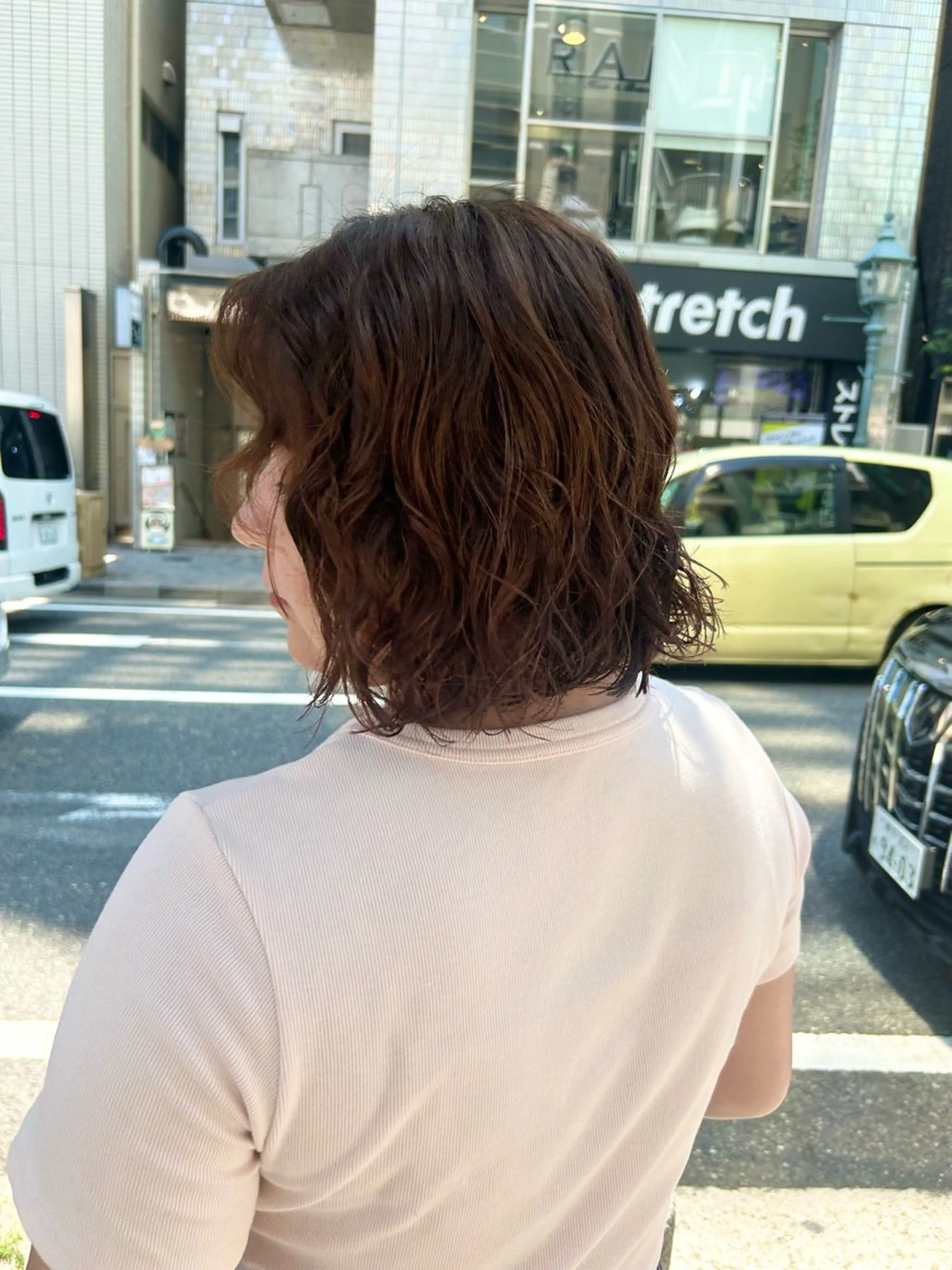ショート カット パーマ トリートメント stylist 倉本恋のヘアスタイル