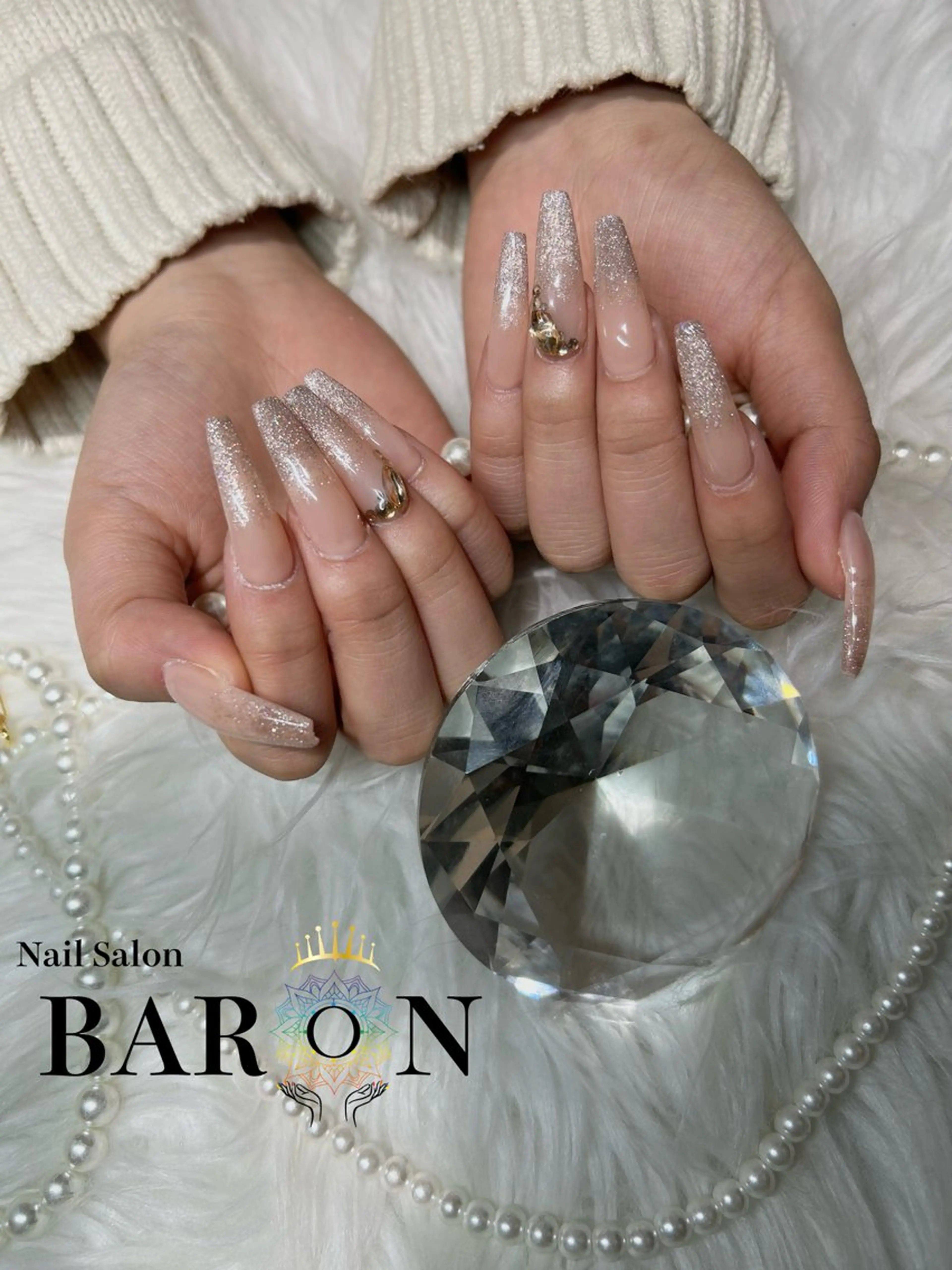 ネイル ハンドネイル BARON MEGUMIのネイルデザイン
