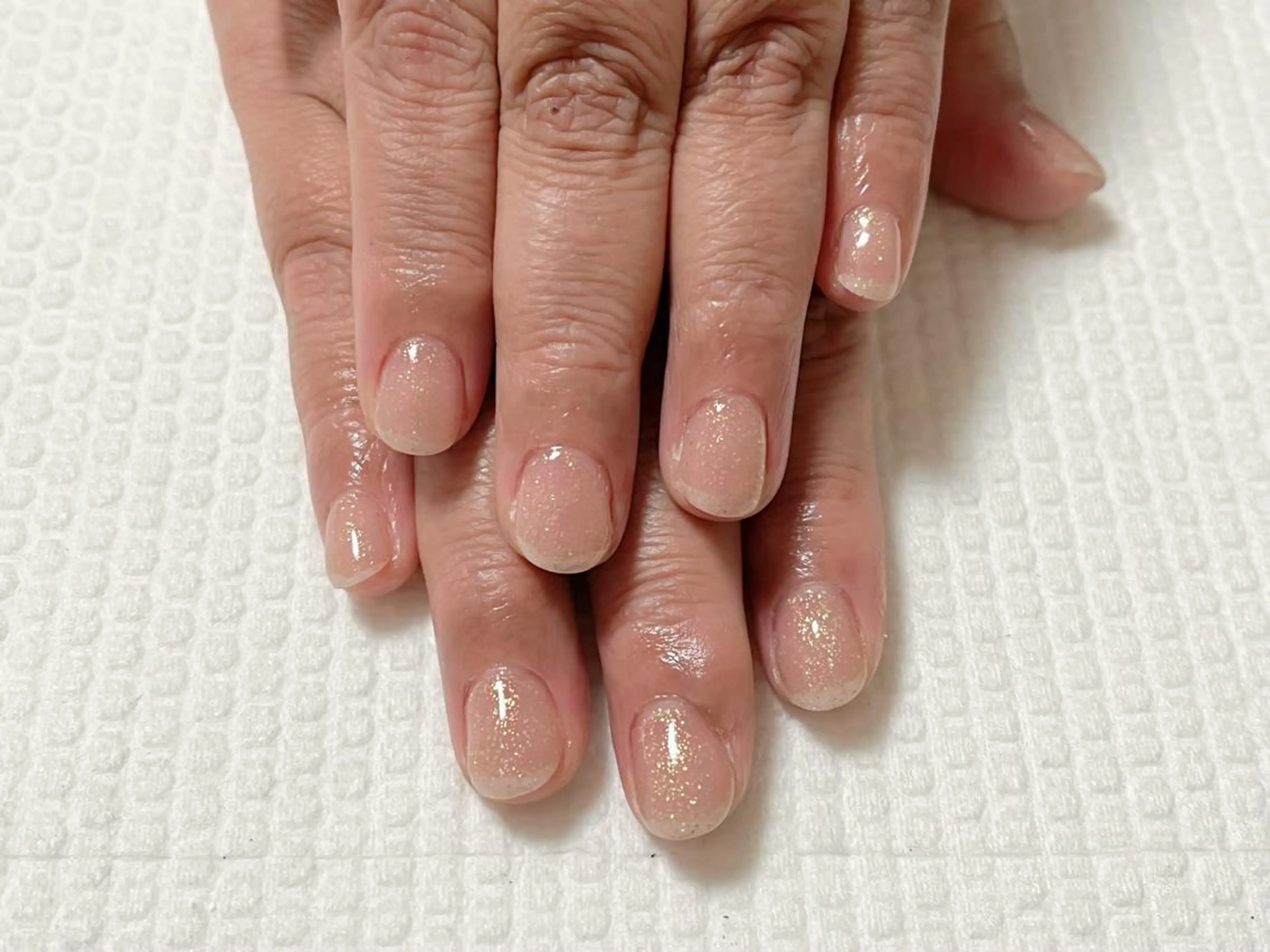 ネイル ラメ(グリッター) S Mayuのネイルデザイン