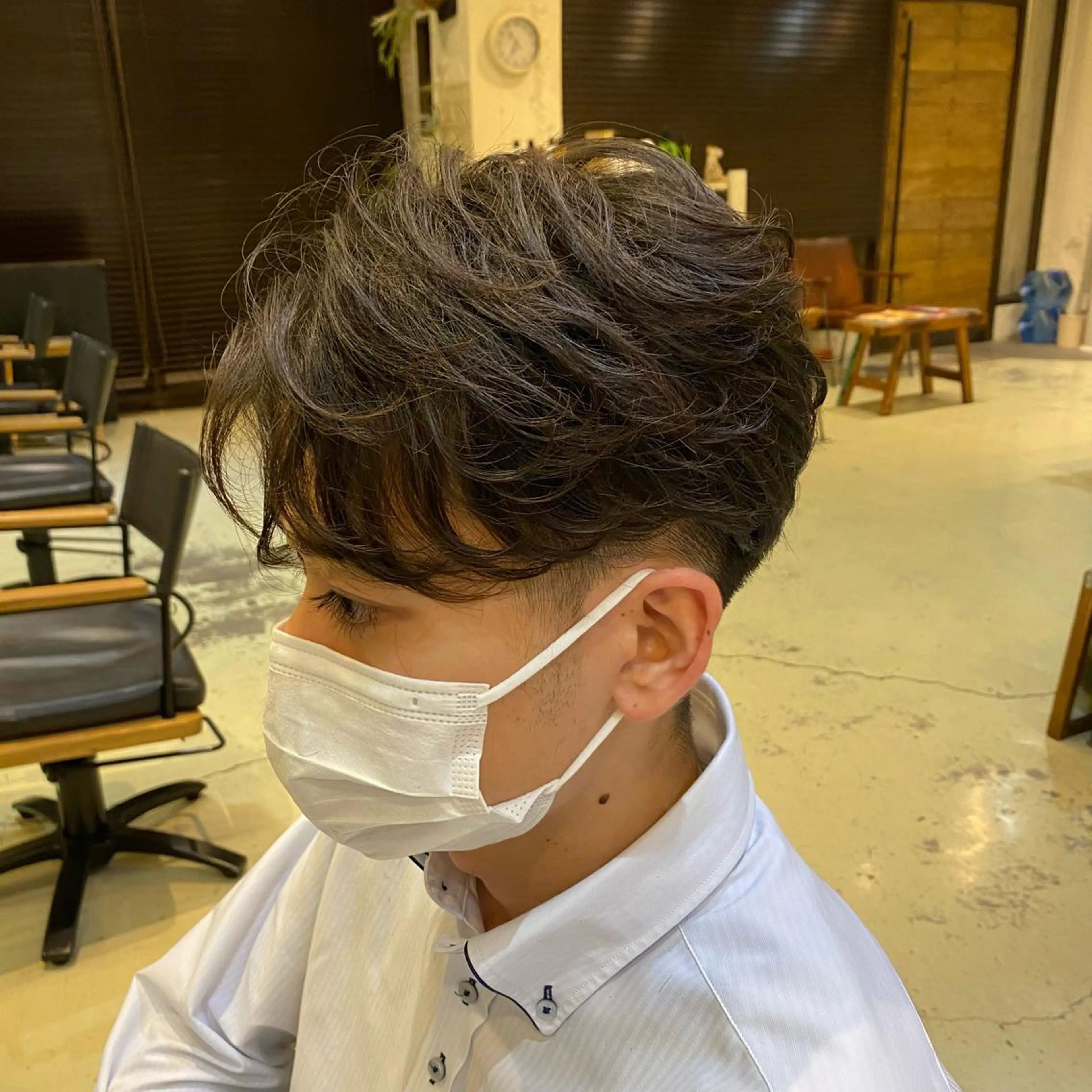 ショート メンズ 谷九/天王寺/上本町 ショート/ボブ/北川のヘアスタイル