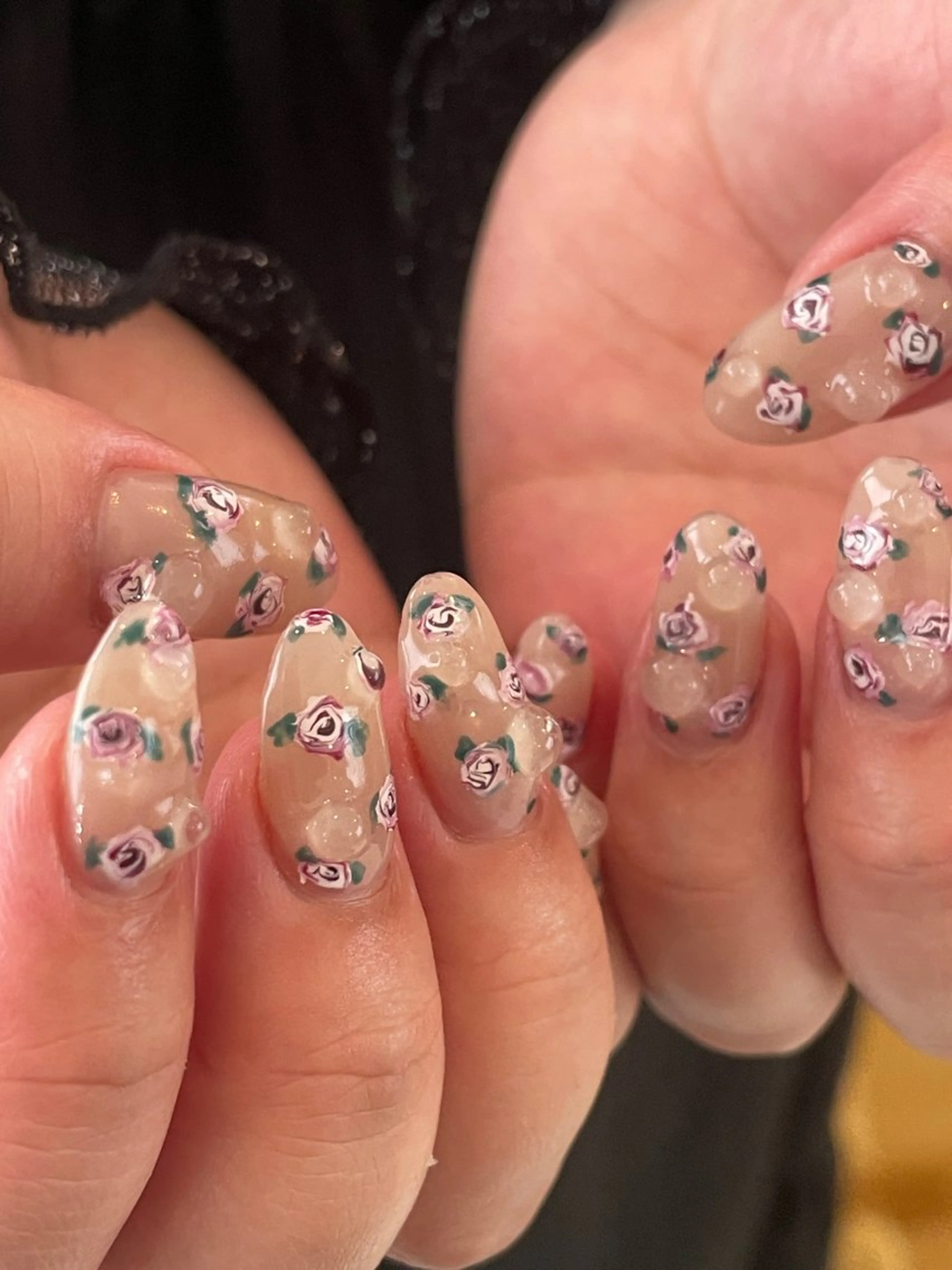 ミディアム ハンドネイル myuone ☆miyuのネイルデザイン