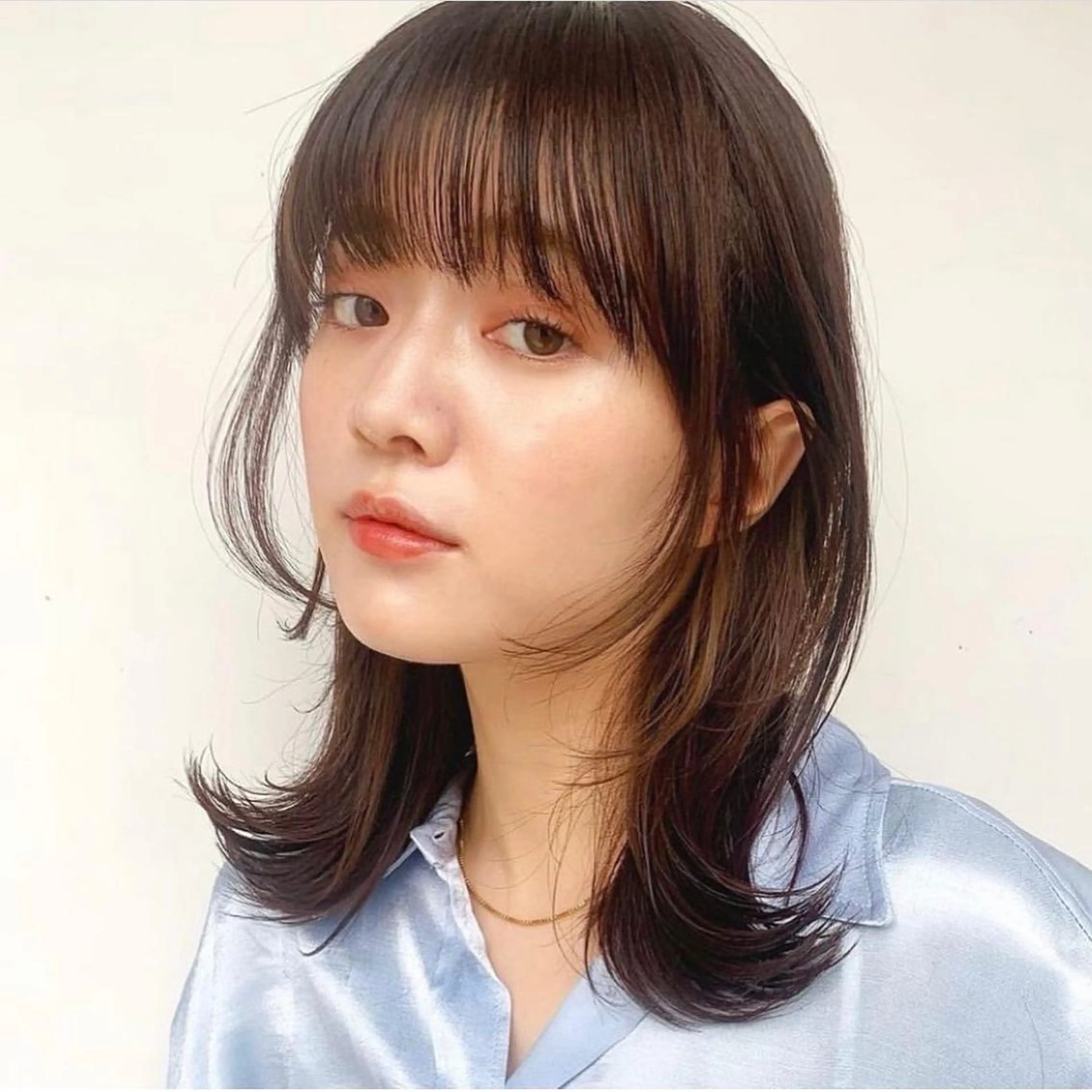 セミロング カラー 🌱小顔ヘア/ボブ ミディアム/双葉🌱のヘアスタイル
