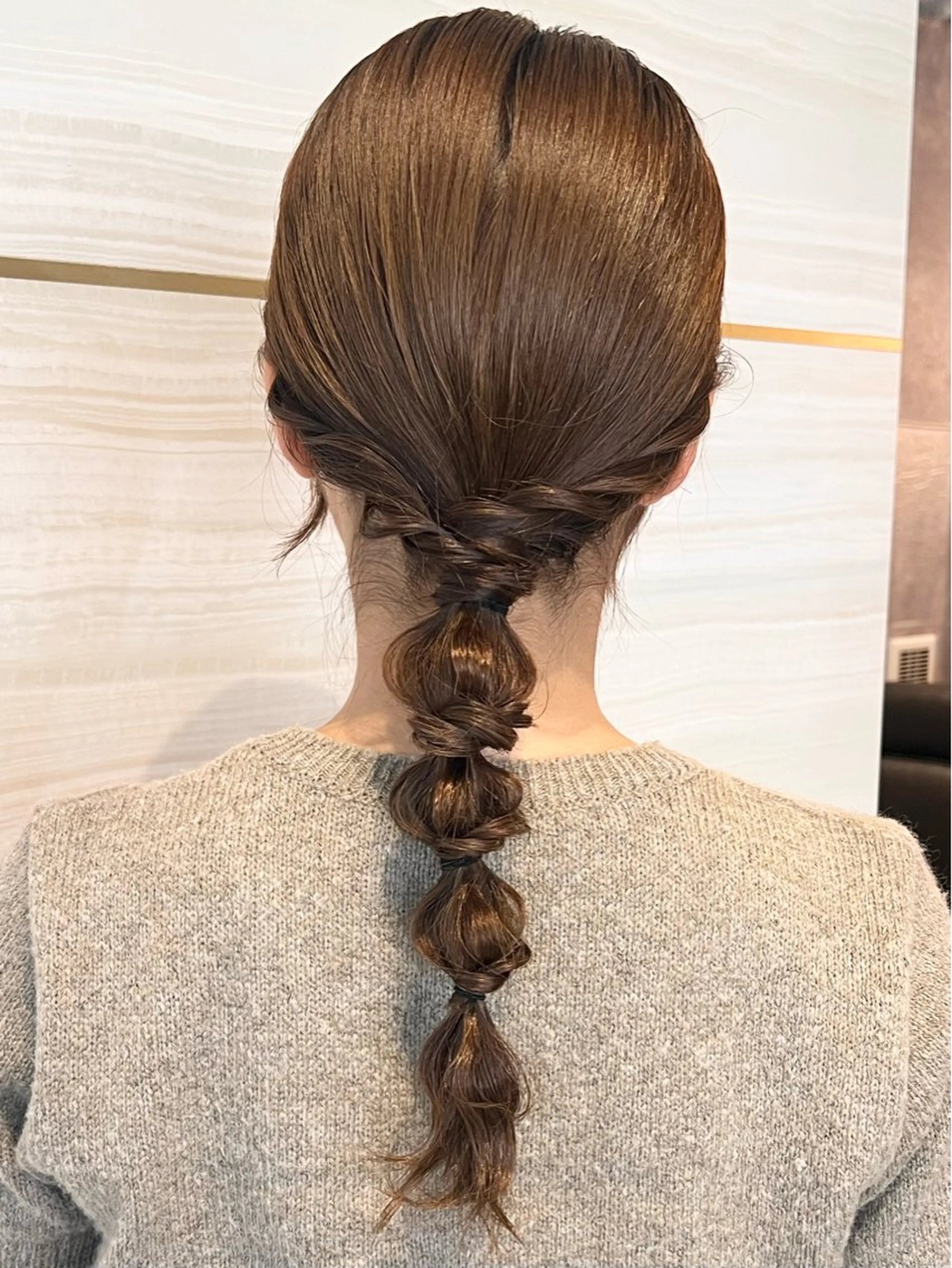 セミロング ヘアセット 神田 桃歌のヘアスタイル