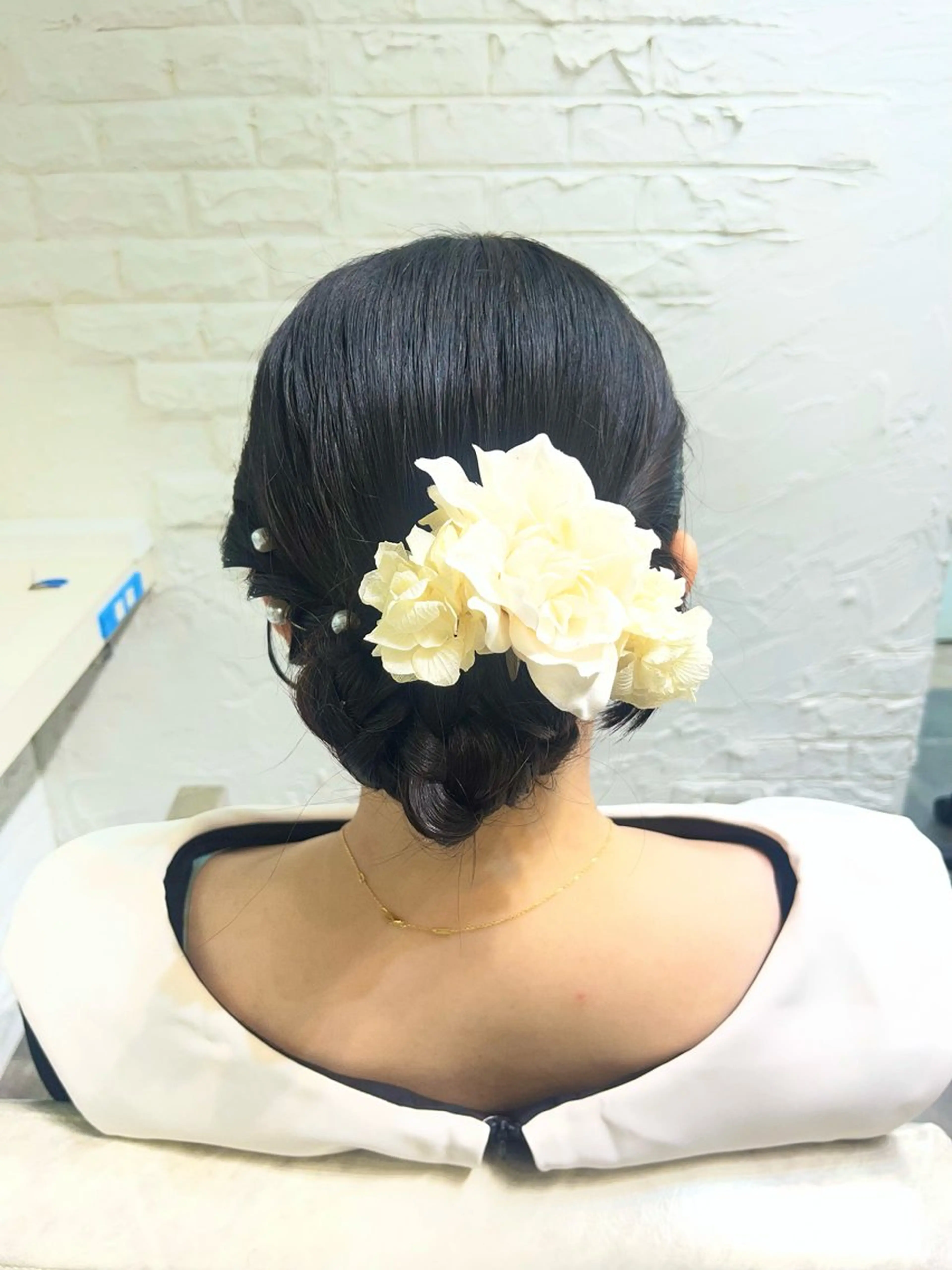 セミロング ヘアアレンジ ヘアセット 🩵aiko / モデル募集中️🩵のヘアスタイル