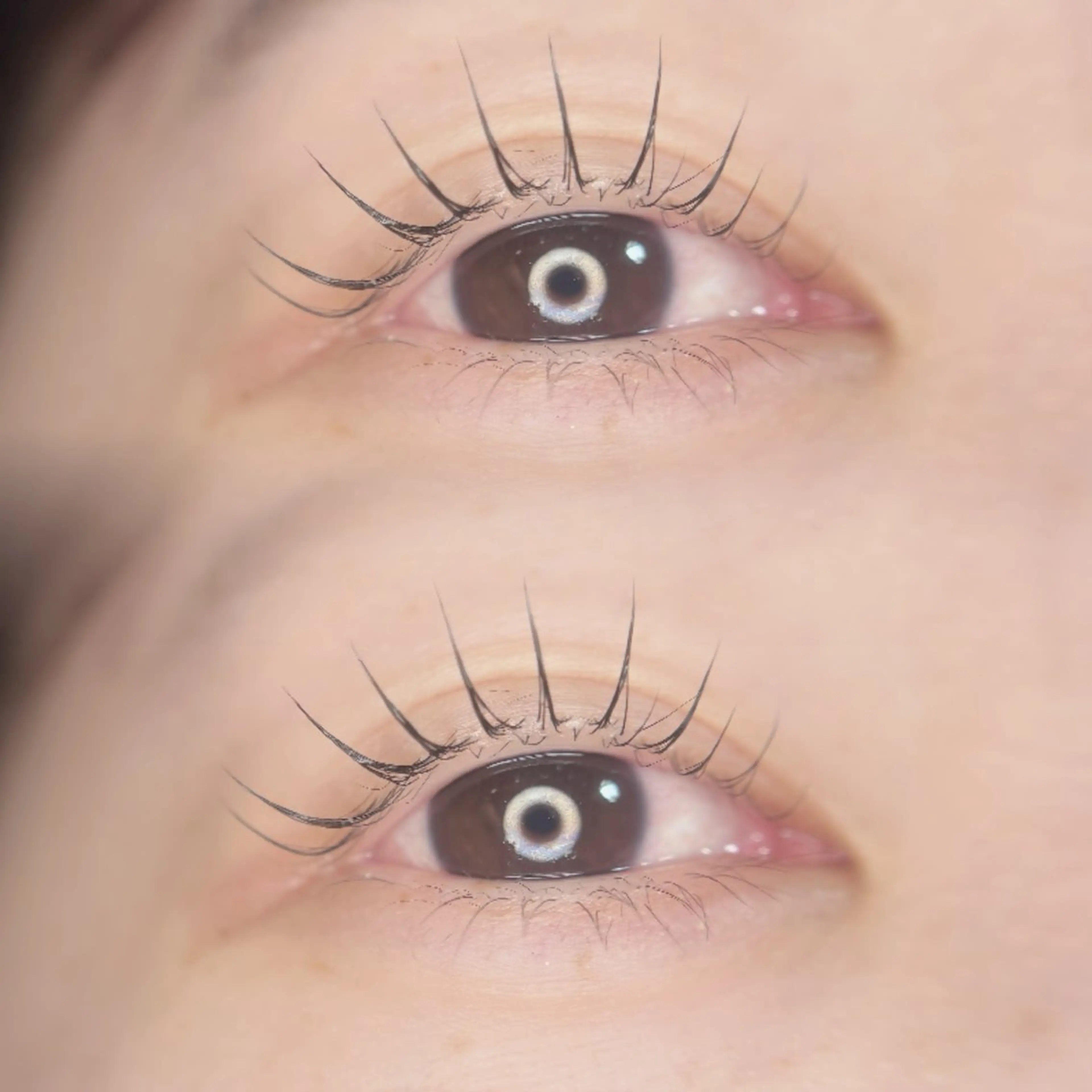 マツエク・マツパ まつげパーマ 一重×まつ毛パーマ マツパ 🦋MaaZlash 南流山FUKA🤍のマツエク・マツパデザイン