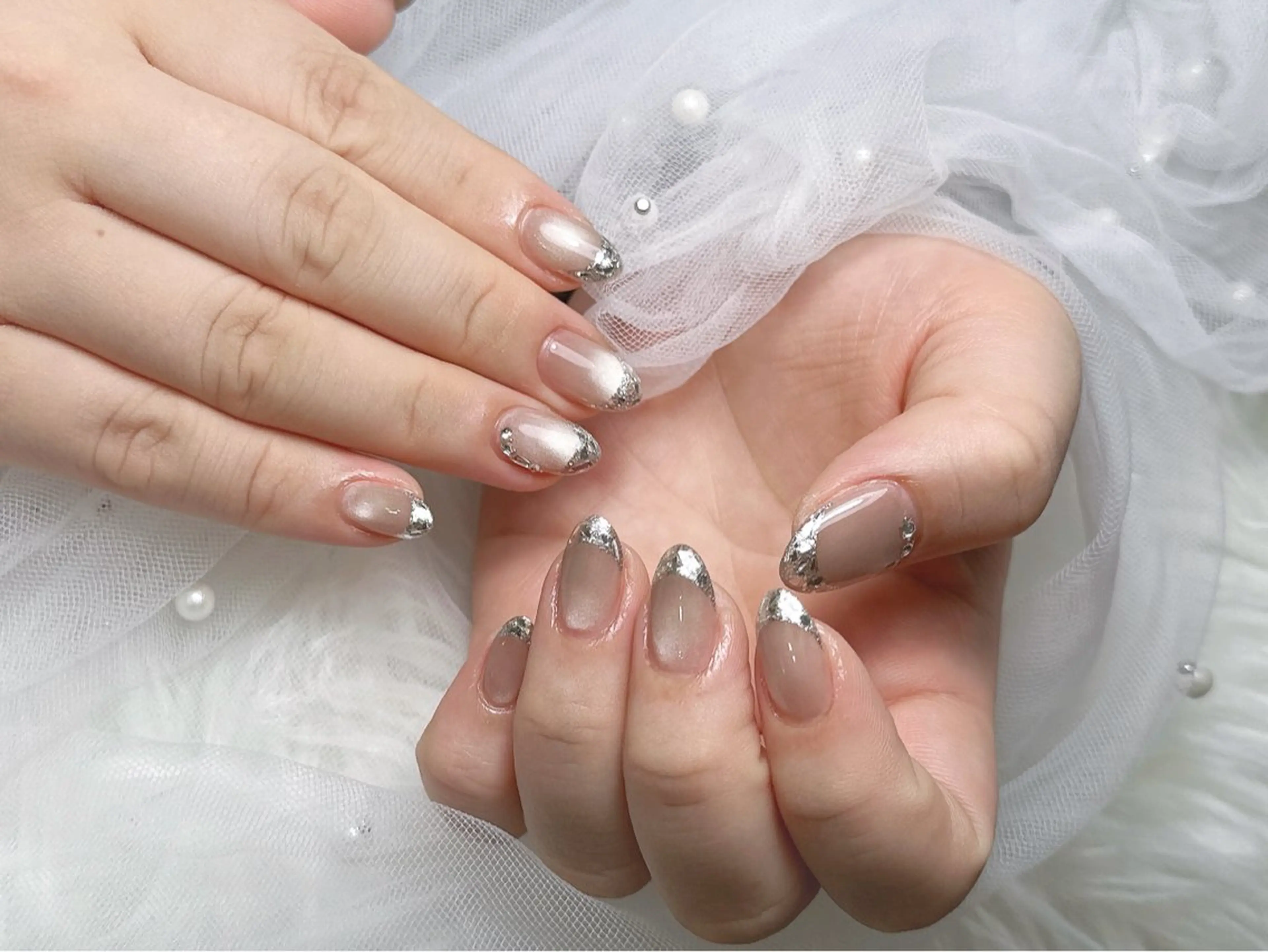 ネイル ハンドネイル Eclat〔ｴｸﾗ〕 MOEKA𝜗𝜚*のネイルデザイン