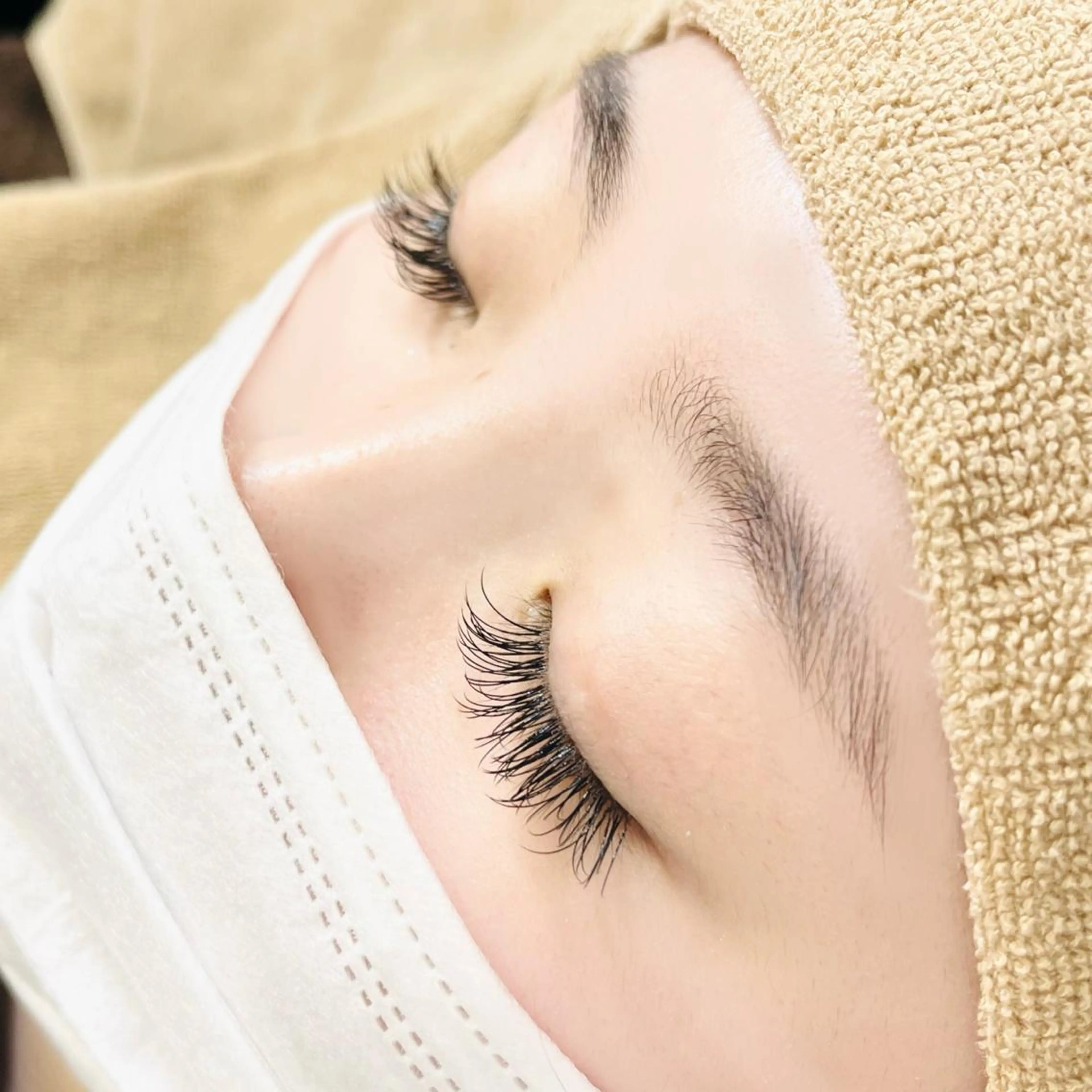 マツエク・マツパ White Camellia○椿のマツエク・マツパデザイン