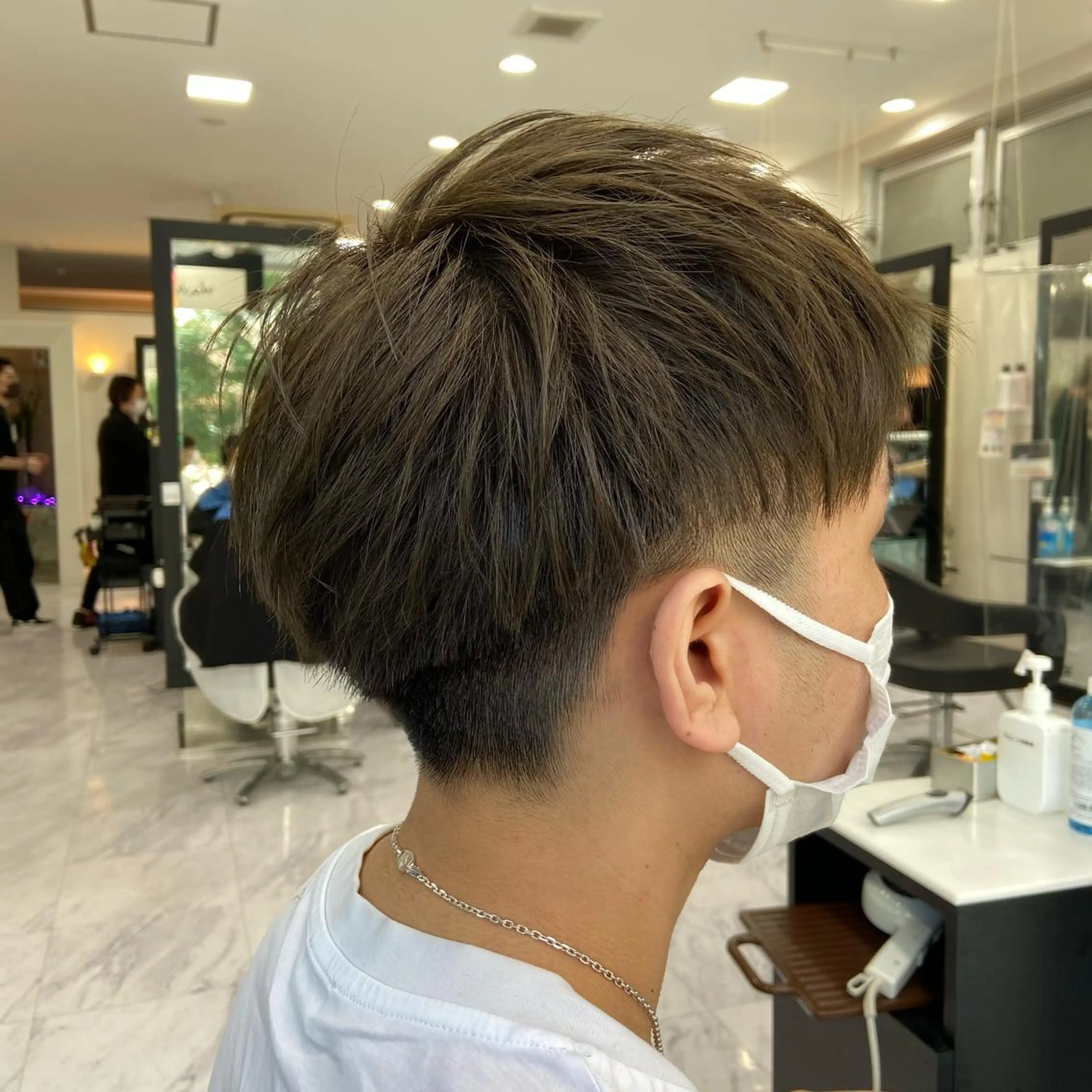 カラー メンズ Luce 杉本のヘアスタイル