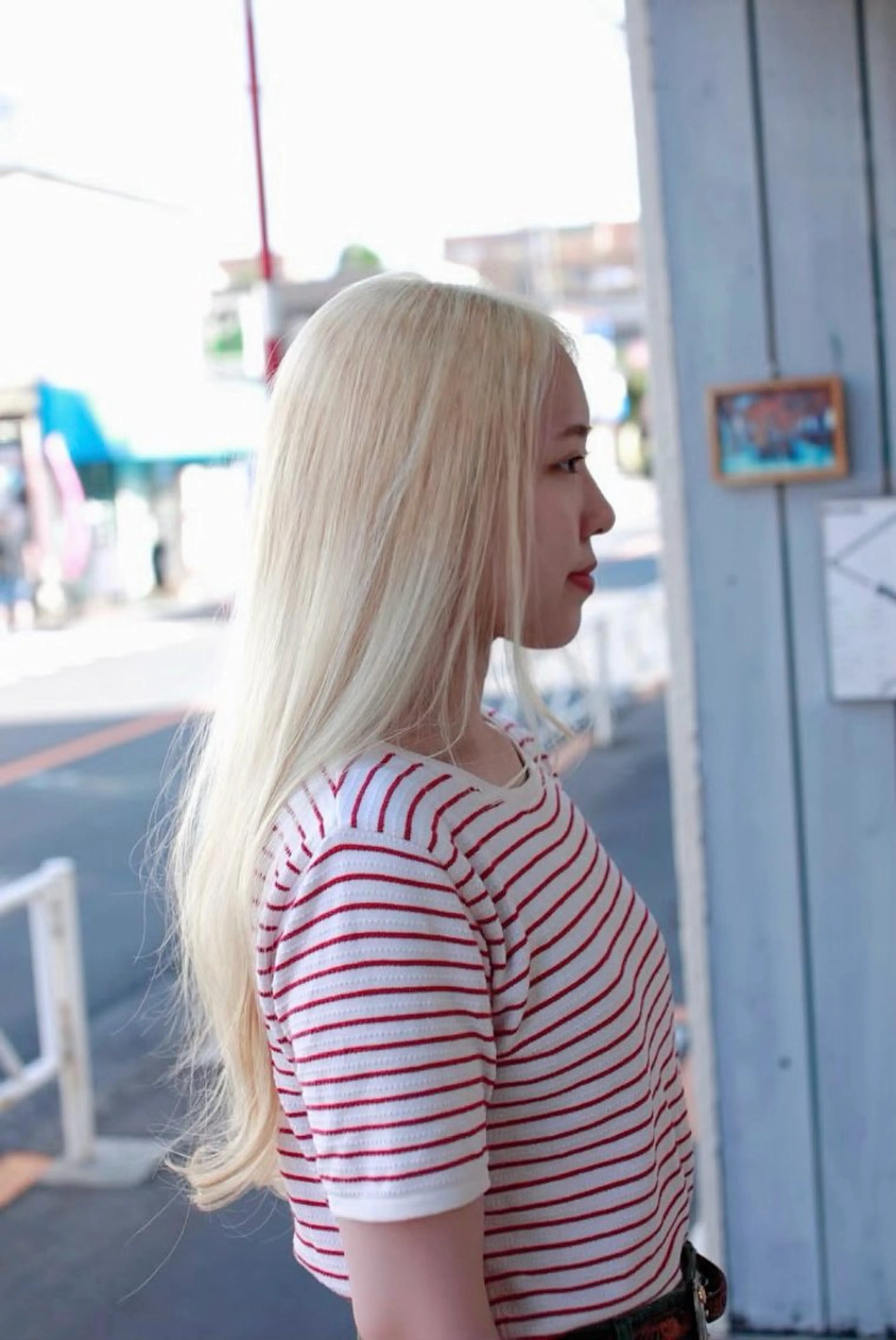 ロング カラー カット ヘアカラー トリートメント 大西 カズマのヘアスタイル