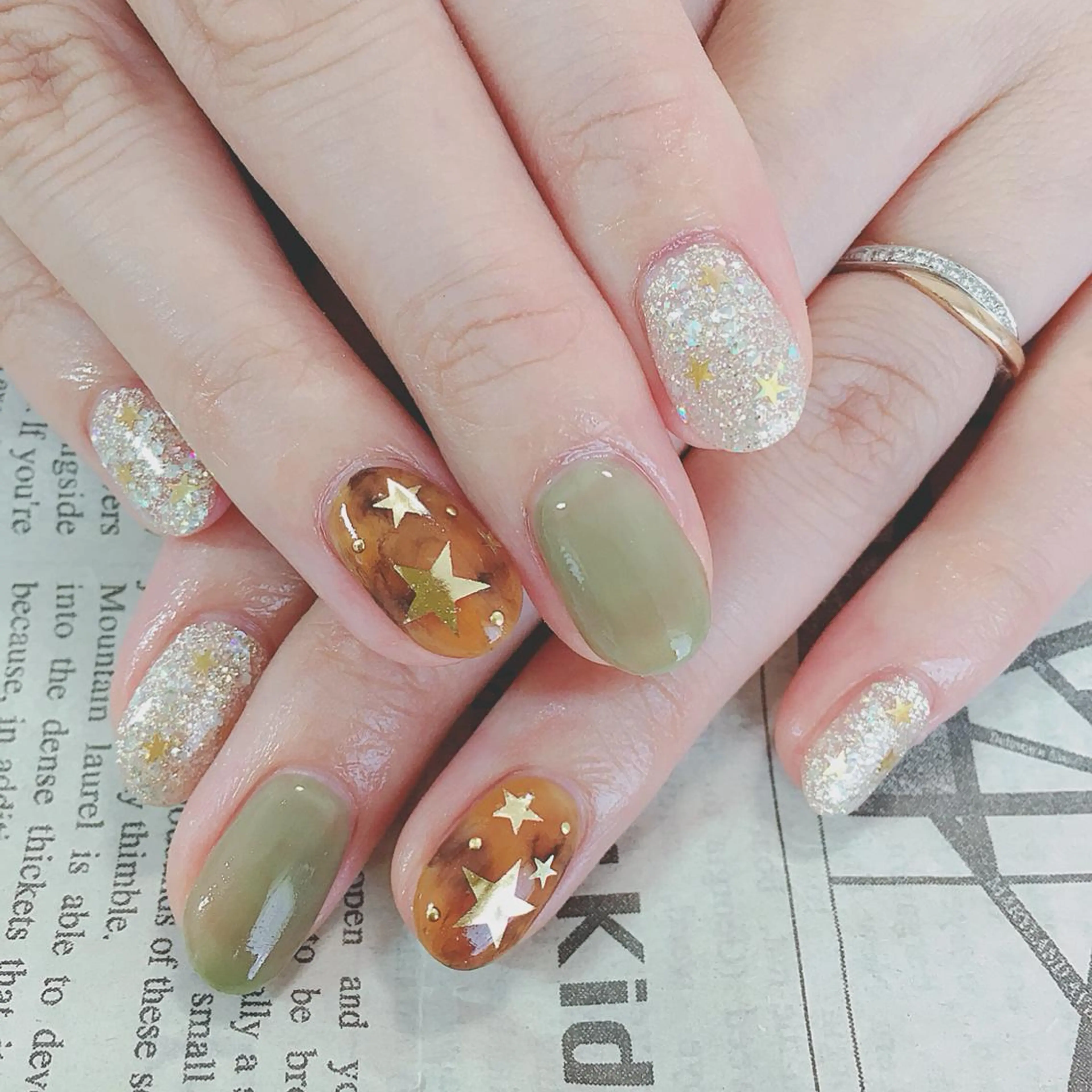 ネイル ハンドネイル ハンドケア 森山 舞のネイルデザイン