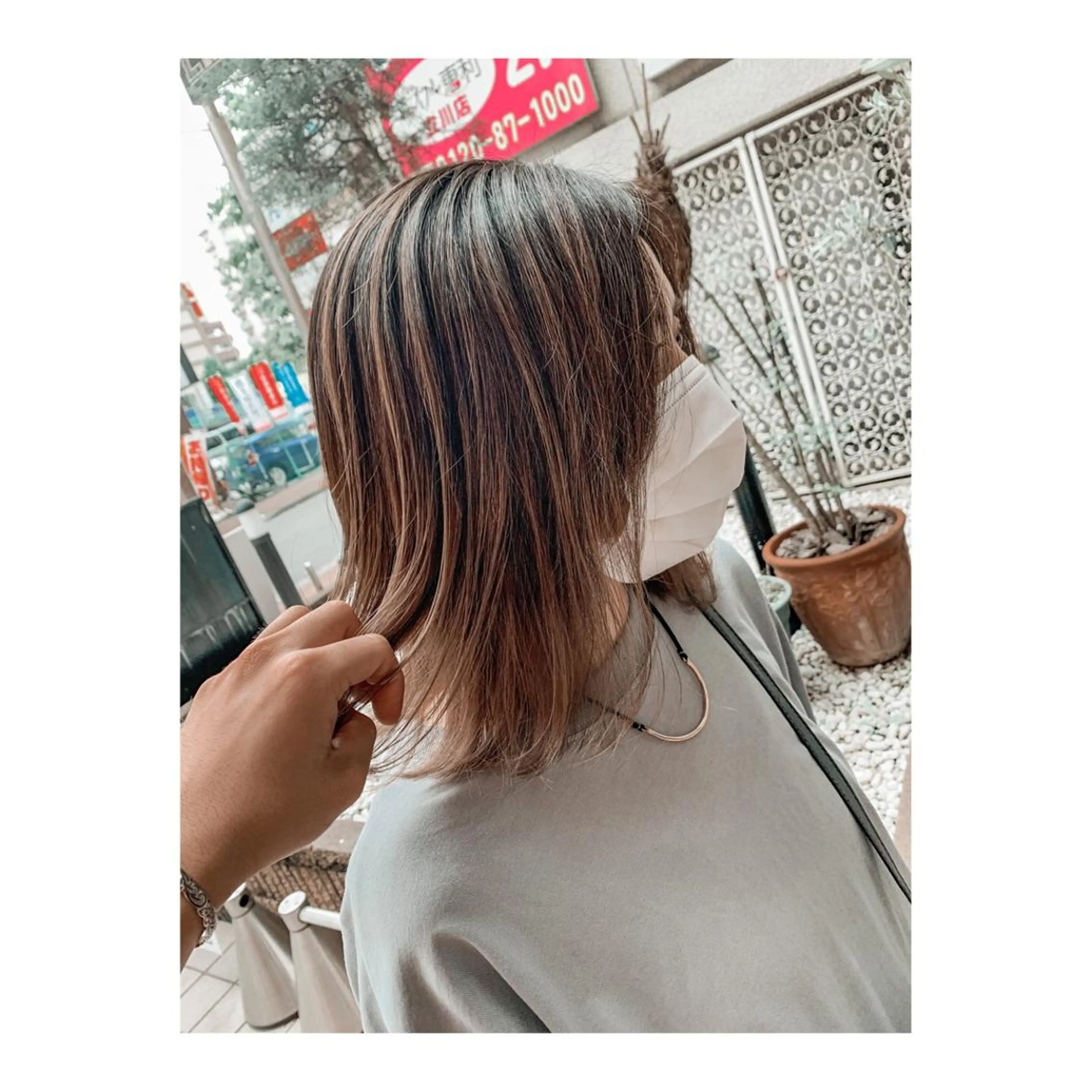 ロング カラー ヘアアレンジ ange☞ soutaのヘアスタイル