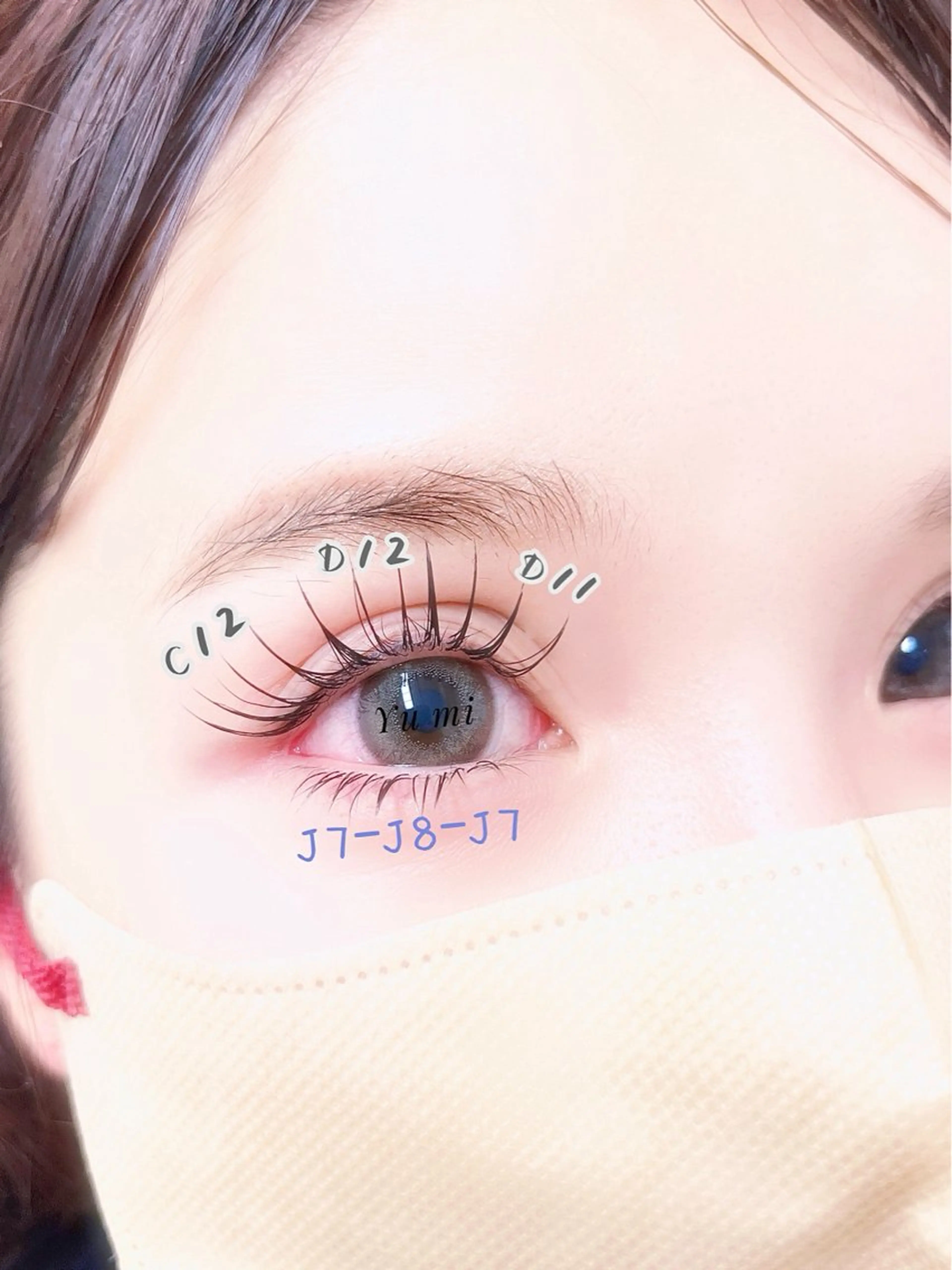 マツエク・マツパ マツエク ✨Yumi ☆eye✨のマツエク・マツパデザイン