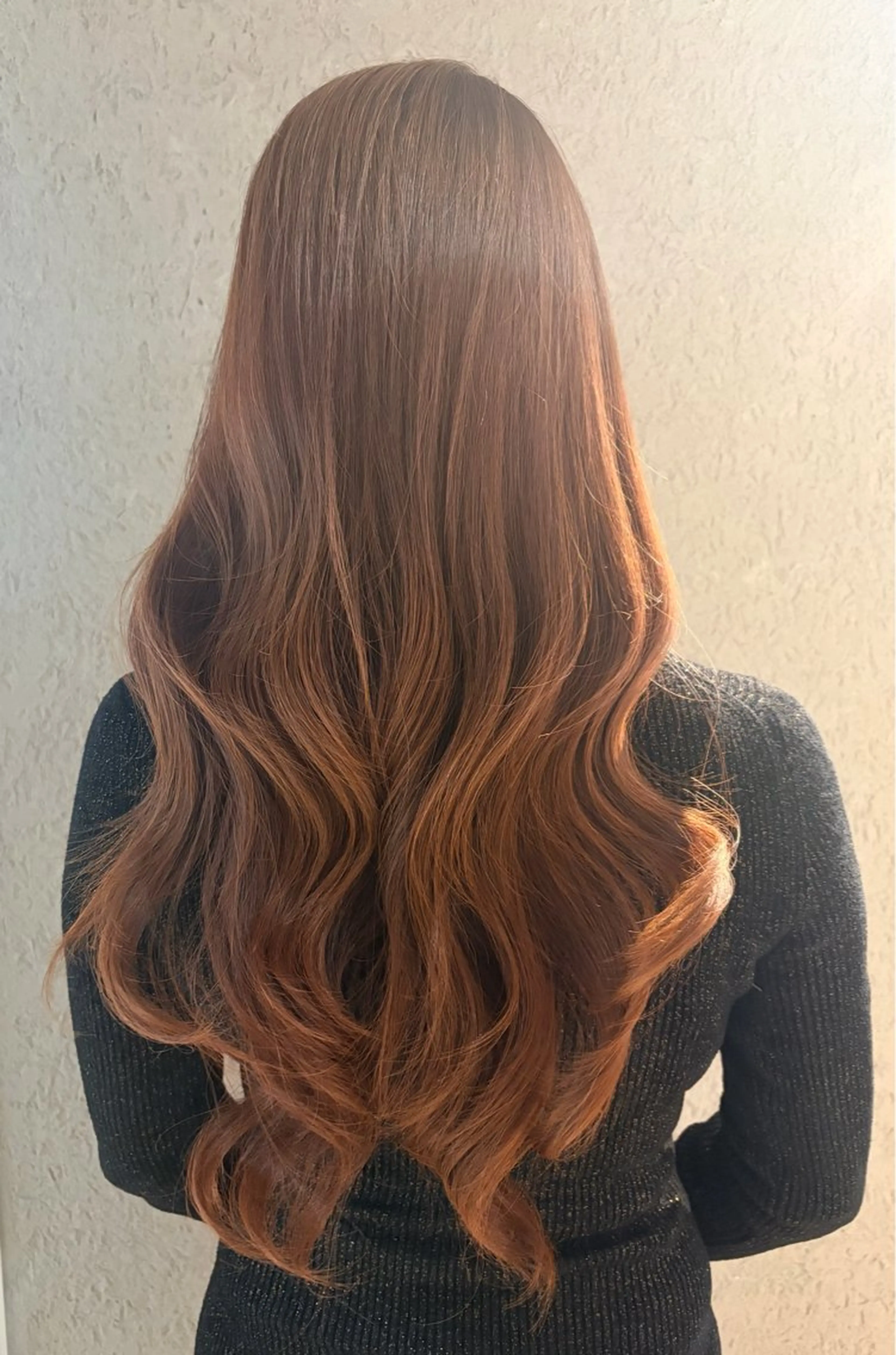 ロング ヘアカラー トリートメント ヘッドスパ ヘアセット ハートボックス　四ツ谷所属・Heart box 仲嶺　瑠輝のヘアスタイル