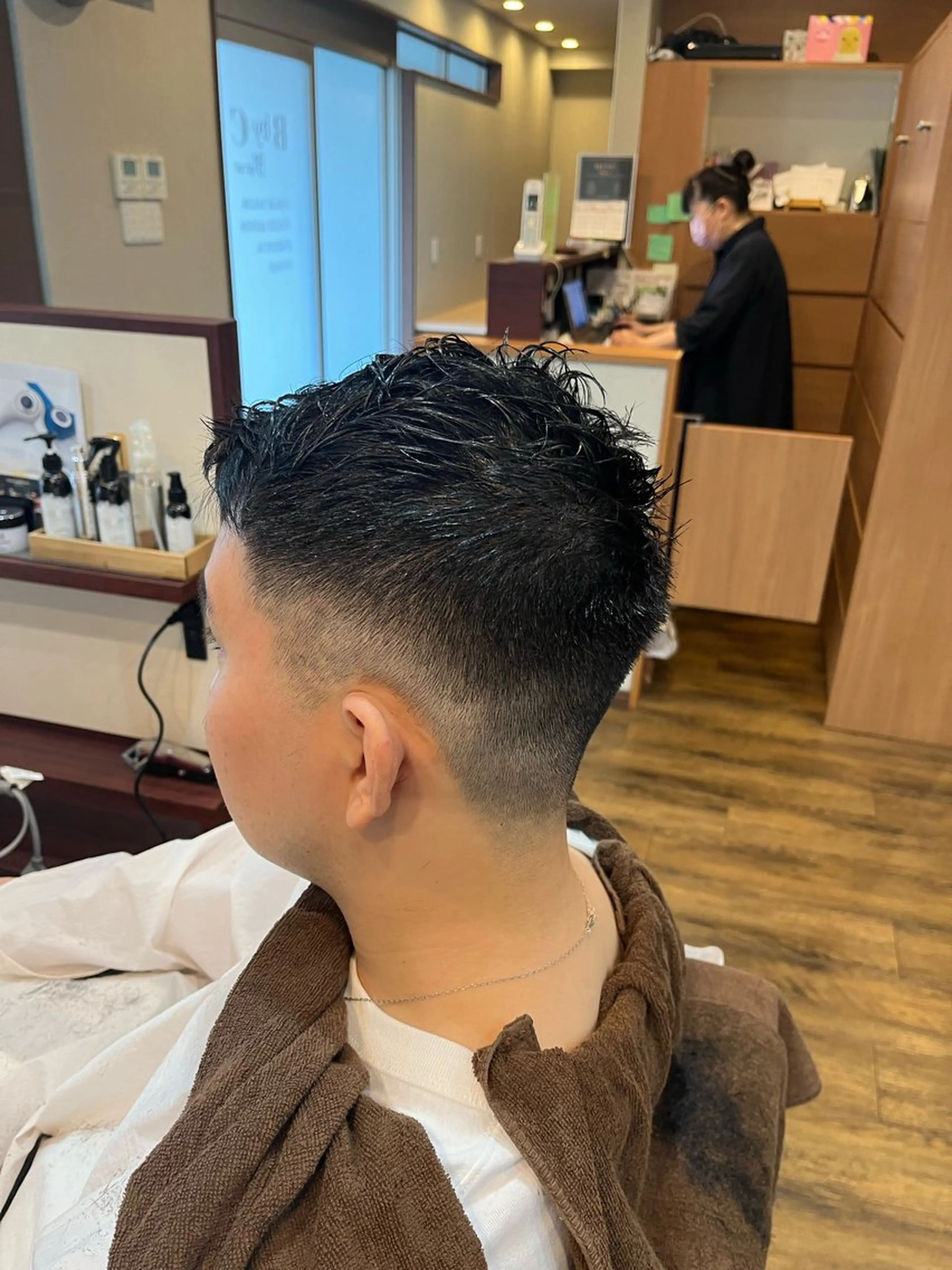 ショート メンズ フェードカット 大人女子&髪改善専門 Nobuフリーランスのヘアスタイル