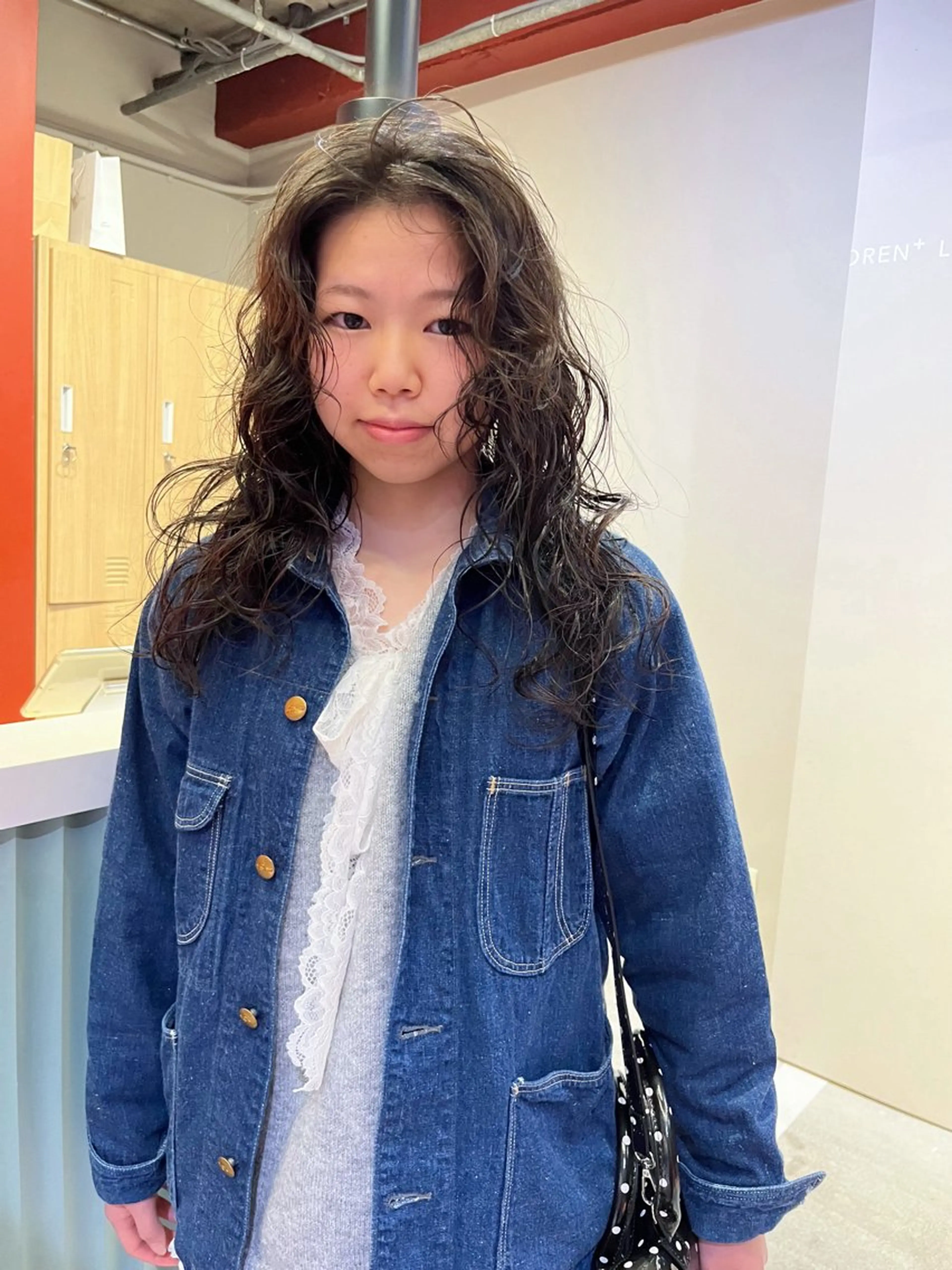 パーマ パーマ レイヤーカット🍏 オリーブ/ののかのヘアスタイル