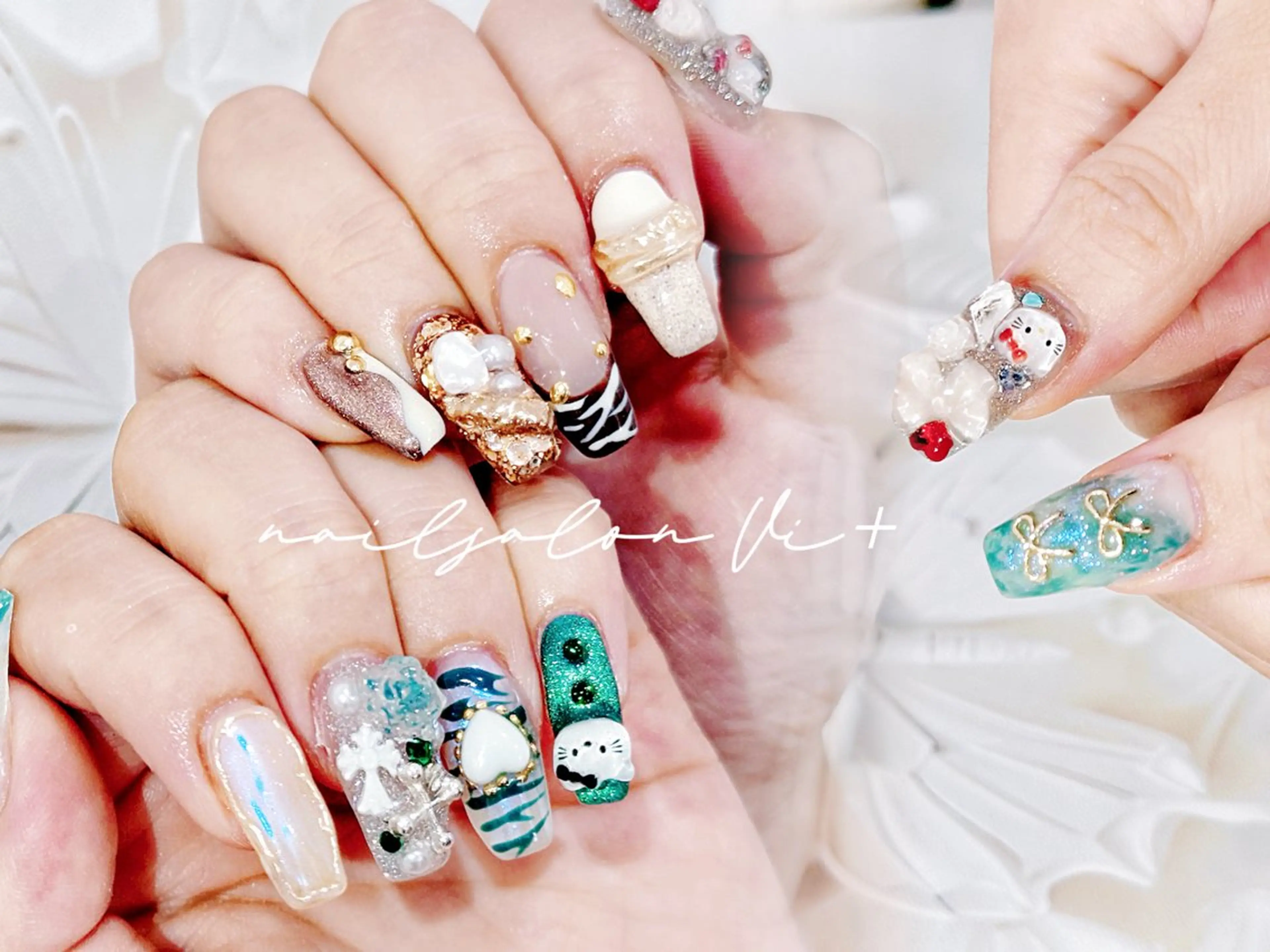 ネイル ハンドネイル ✨Nailsalon Vi+✨のネイルデザイン