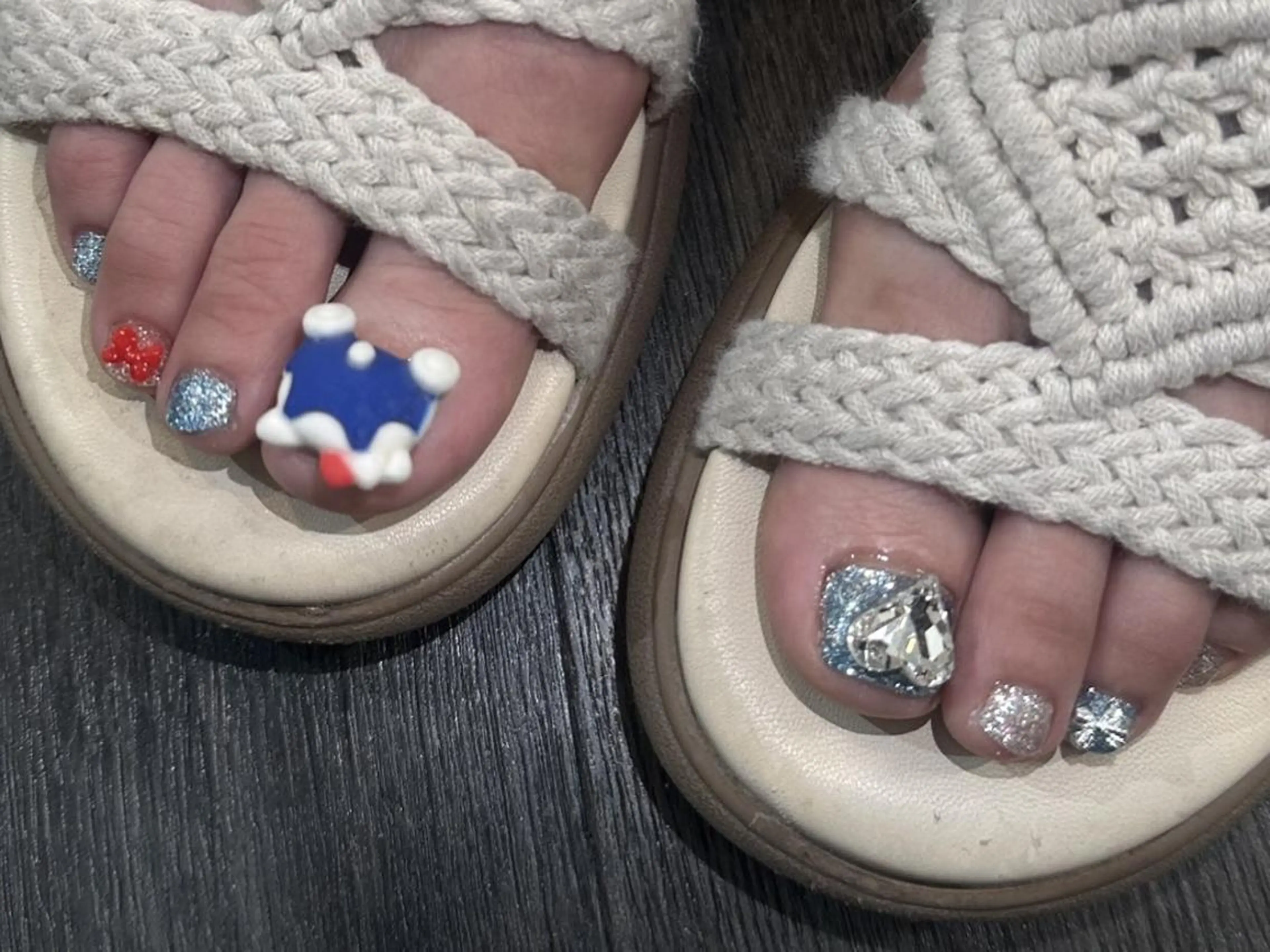 ★オフ込み★フット2本デザインアートコースの写真