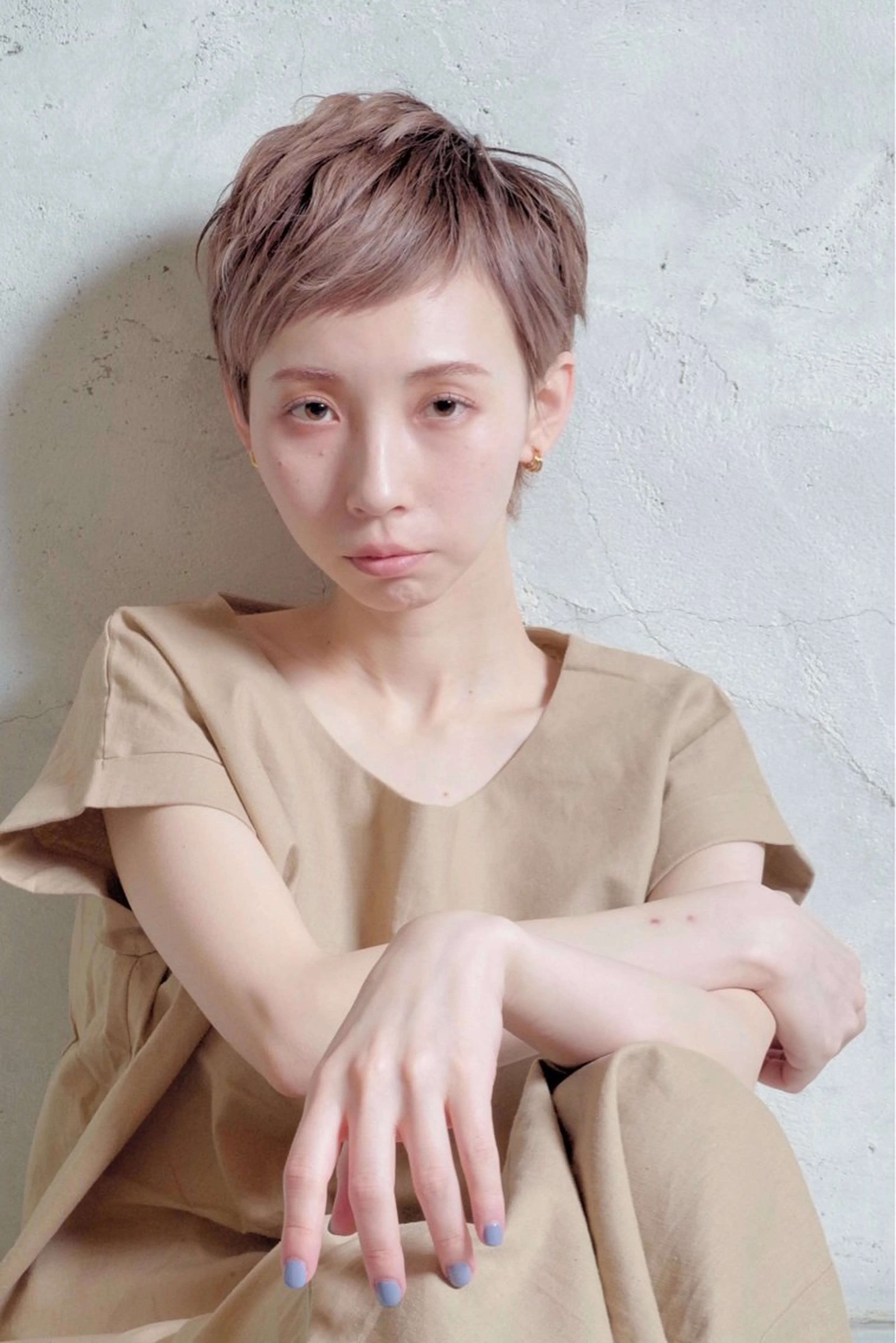 ショート カラー LOOP hairのヘアスタイル