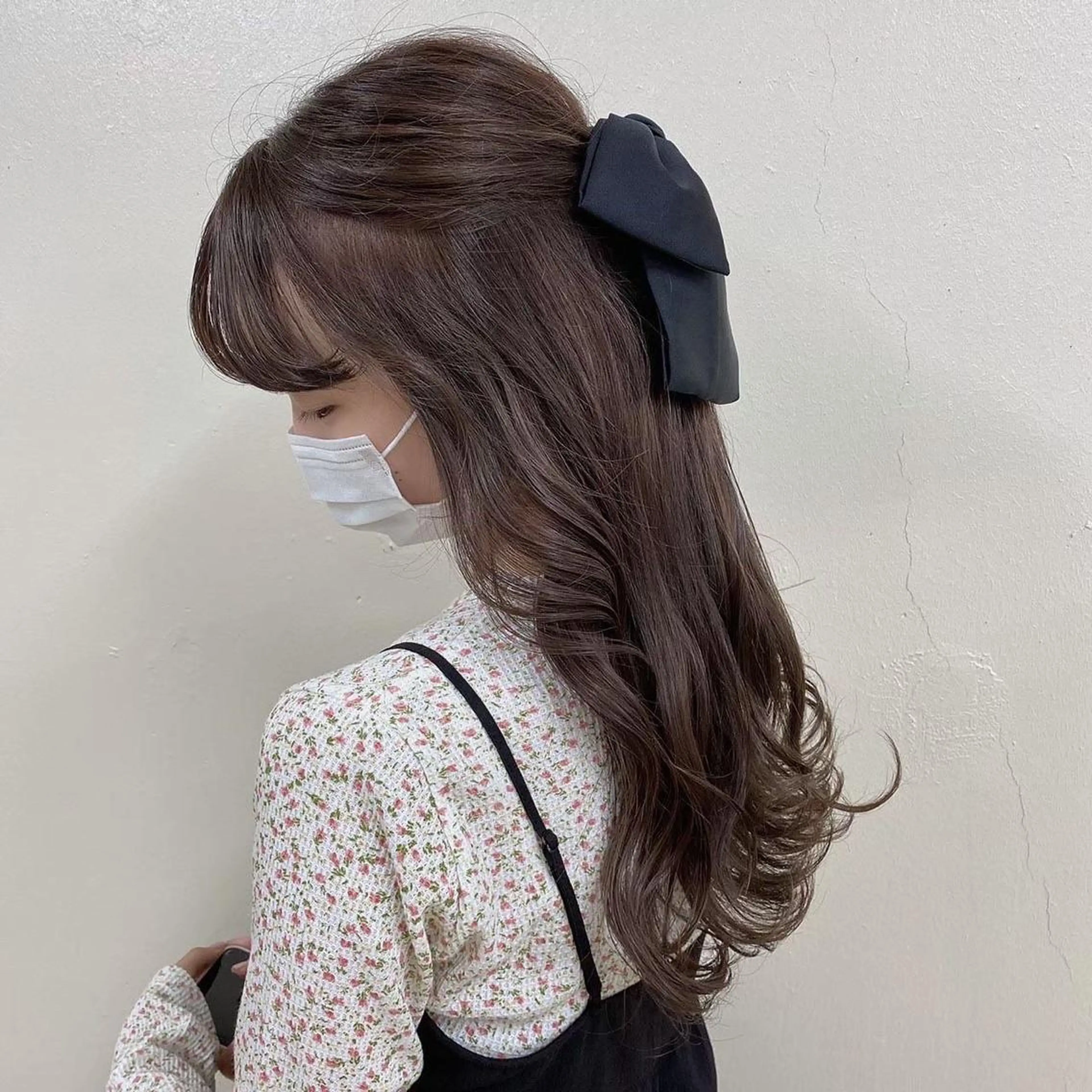 ロング ウルフカットマスター みつきのヘアスタイル