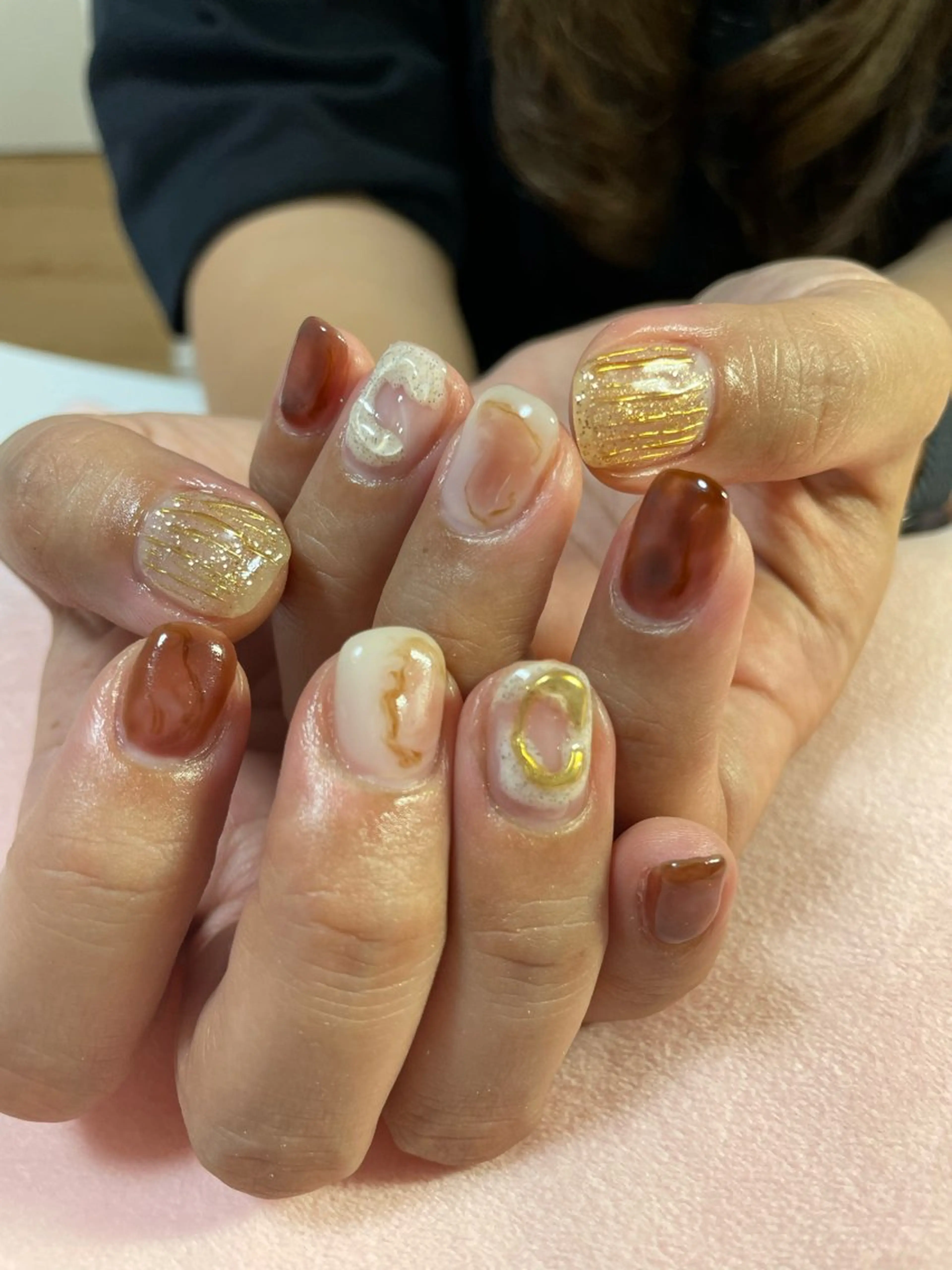 ネイル ハンドネイル フットネイル nailsalon momoのネイルデザイン