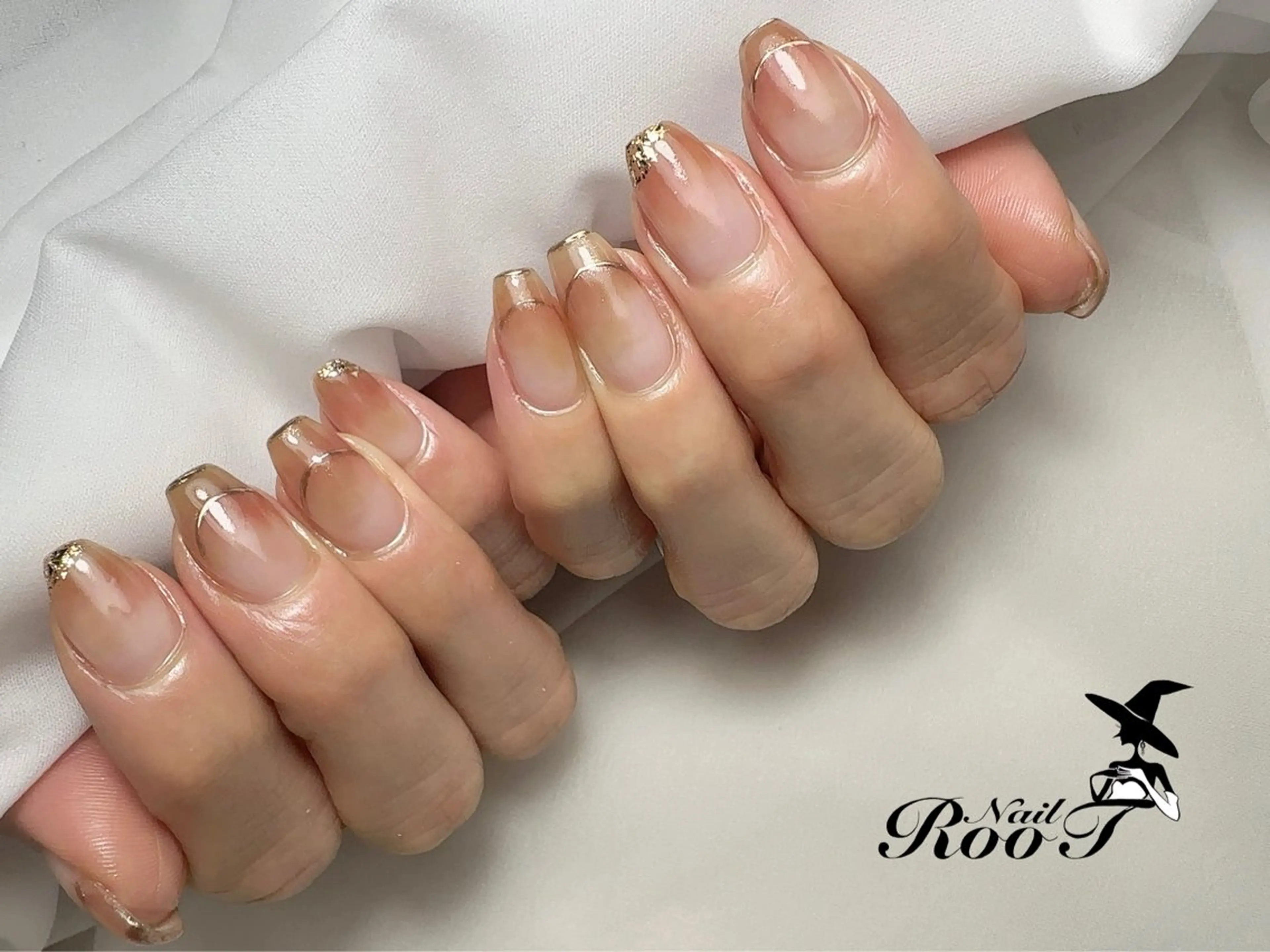 ネイル ニュアンスネイル ハンドネイル RooT Nailのネイルデザイン