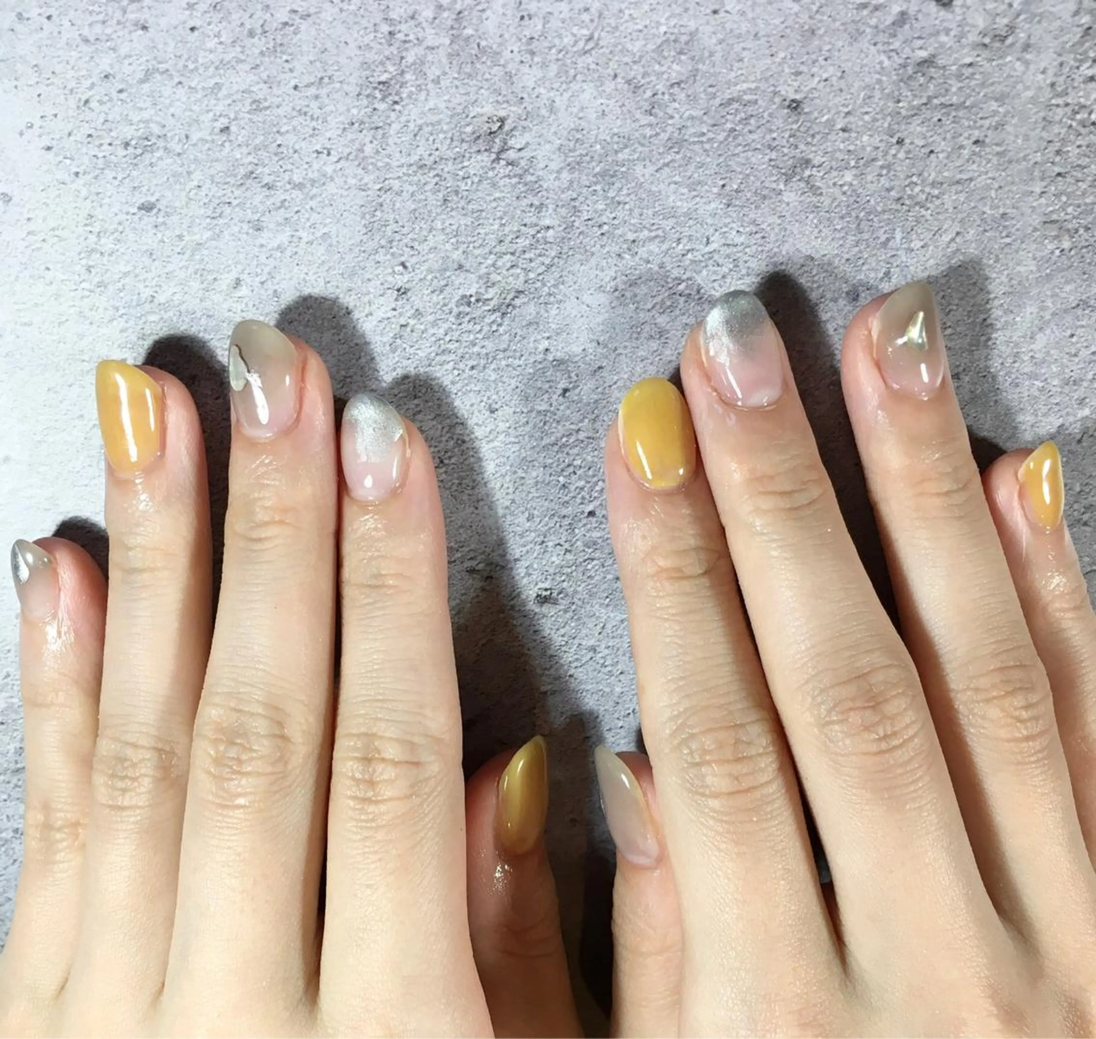 ネイル ニュアンスネイル ハンドネイル DEEP nail salonのネイルデザイン