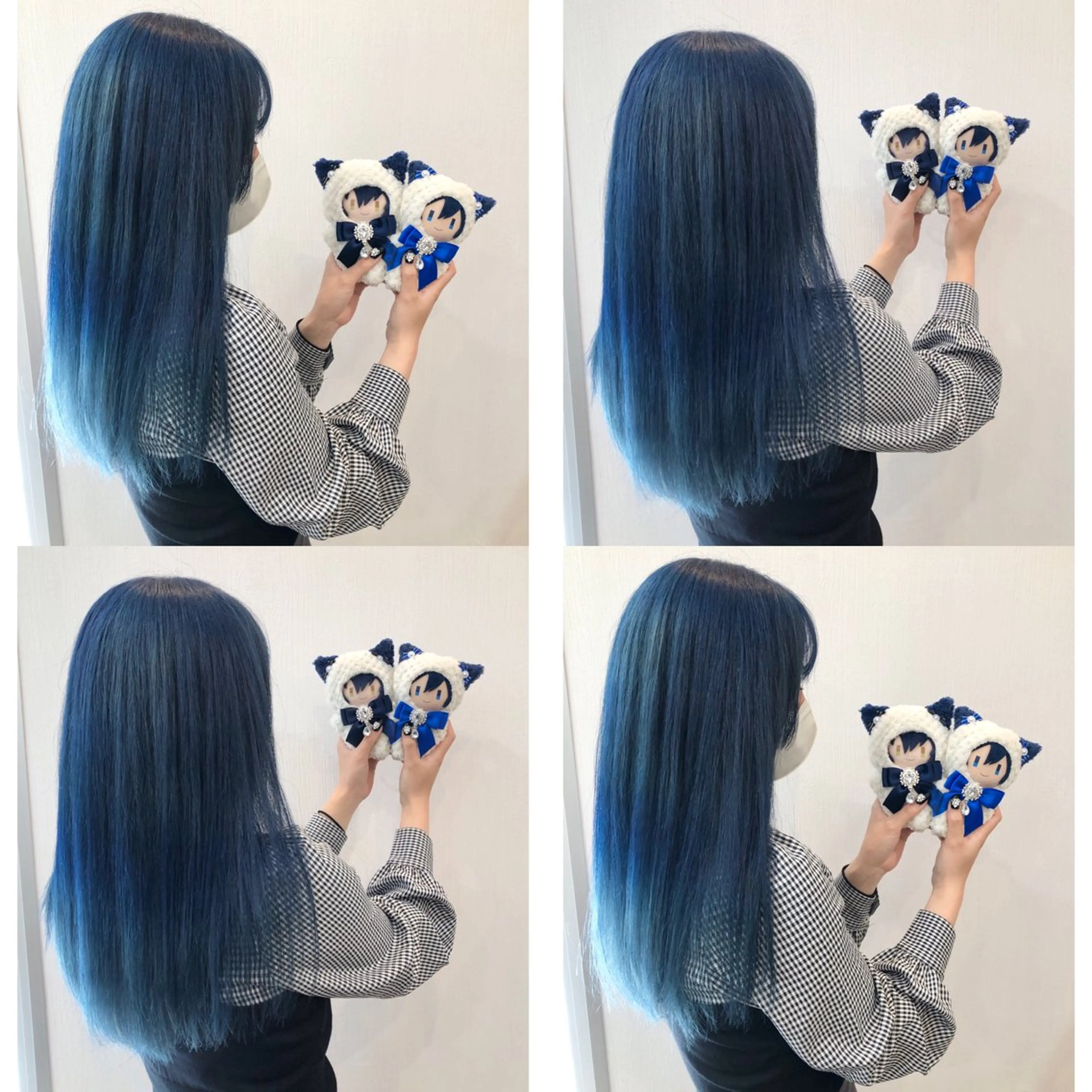 ロング カラー 推しカラー✨ オタク美容師ユウカのヘアスタイル