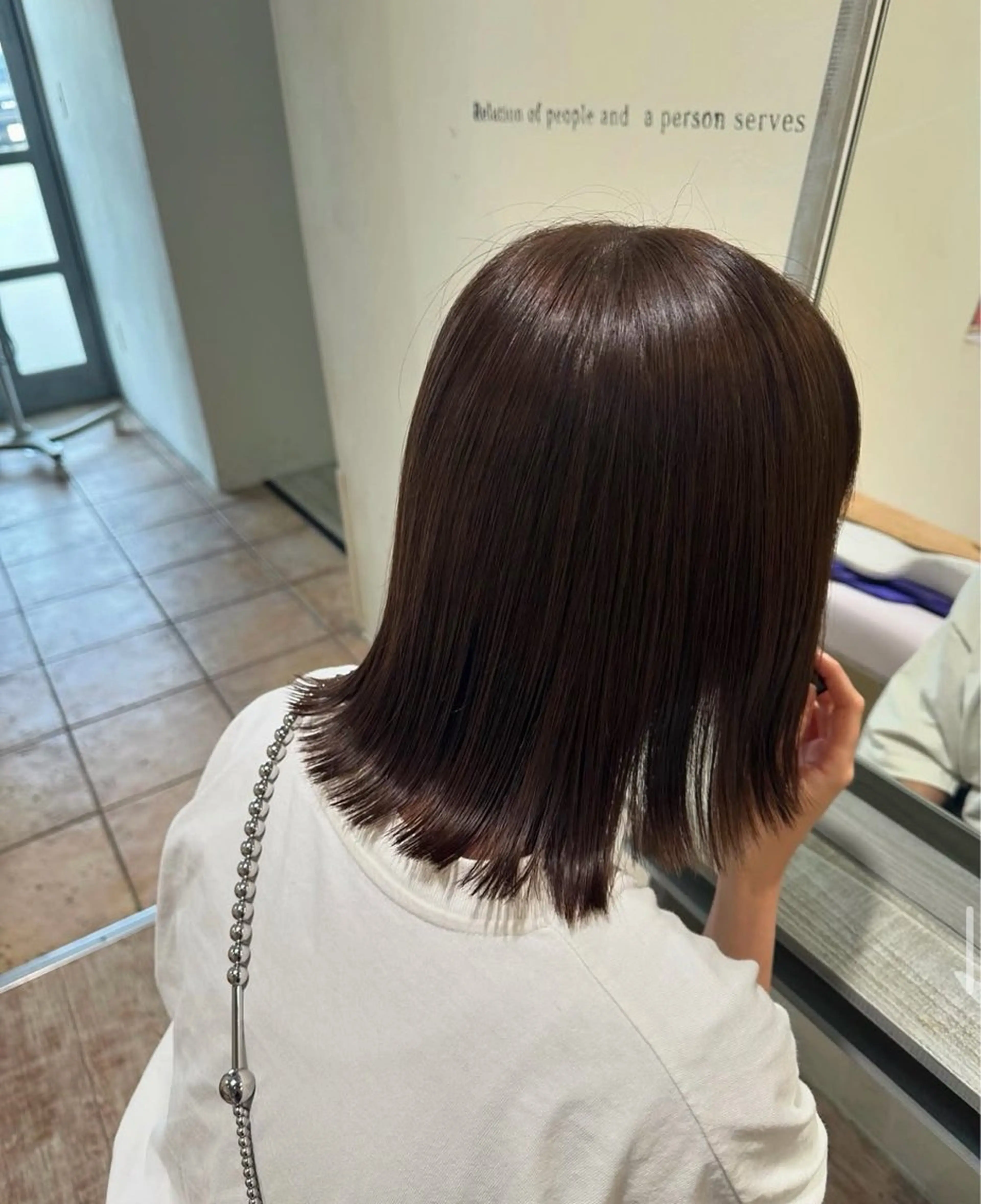 ショート カラー 濱崎 璃乃/ルプラボウのヘアスタイル