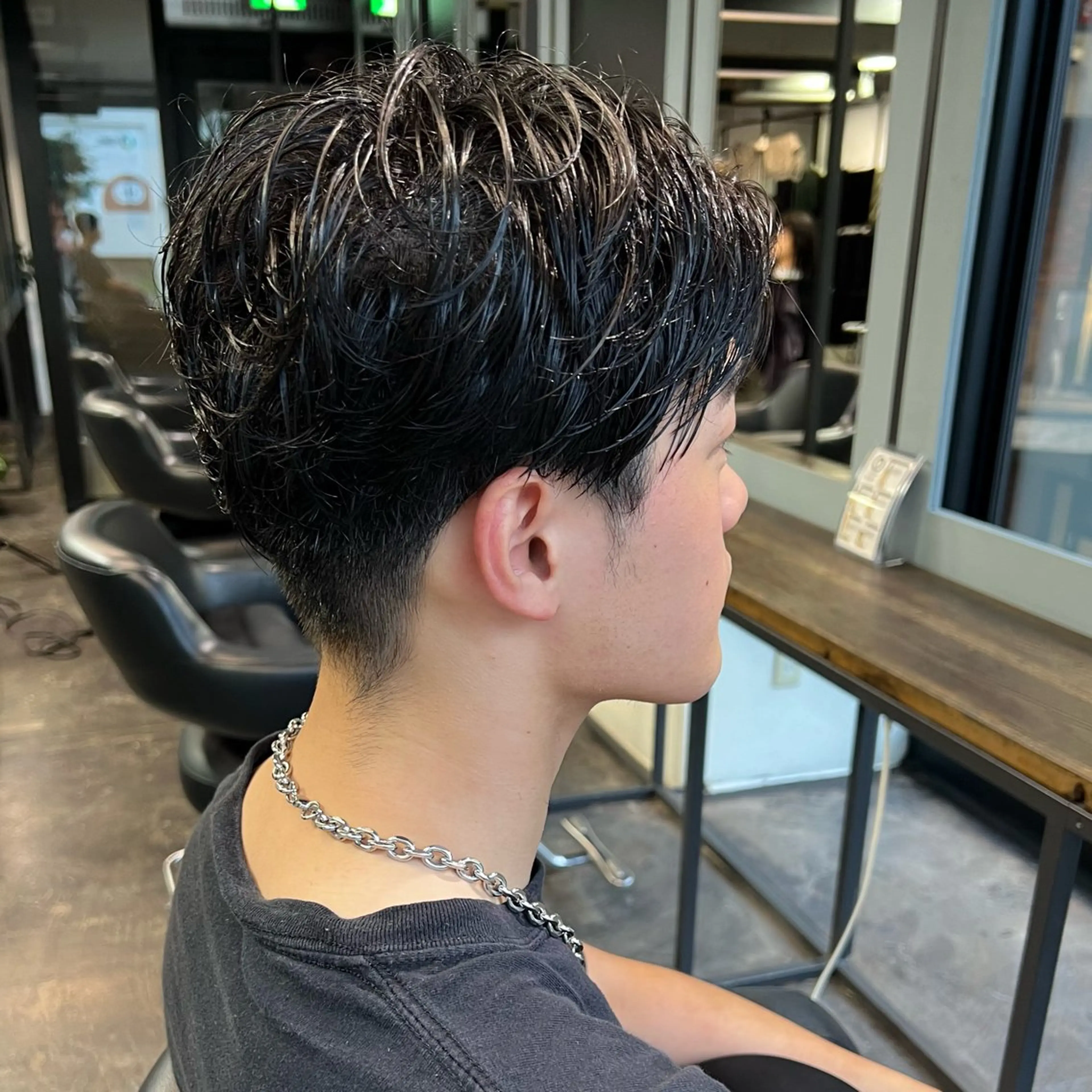 ショート メンズ 💘札幌クロスパーマ 髪質改善💘rinaのヘアスタイル