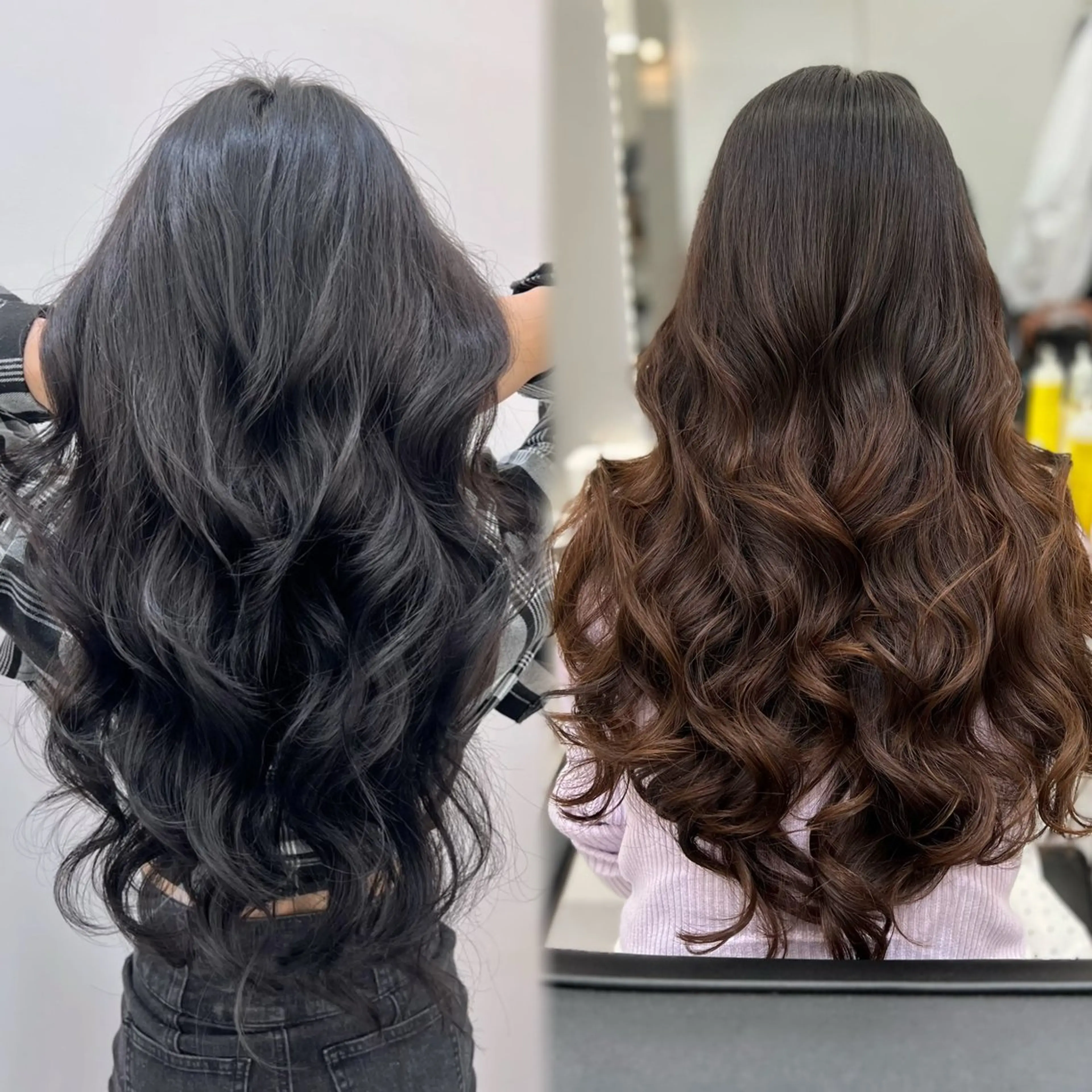 パーマ モ モのヘアスタイル