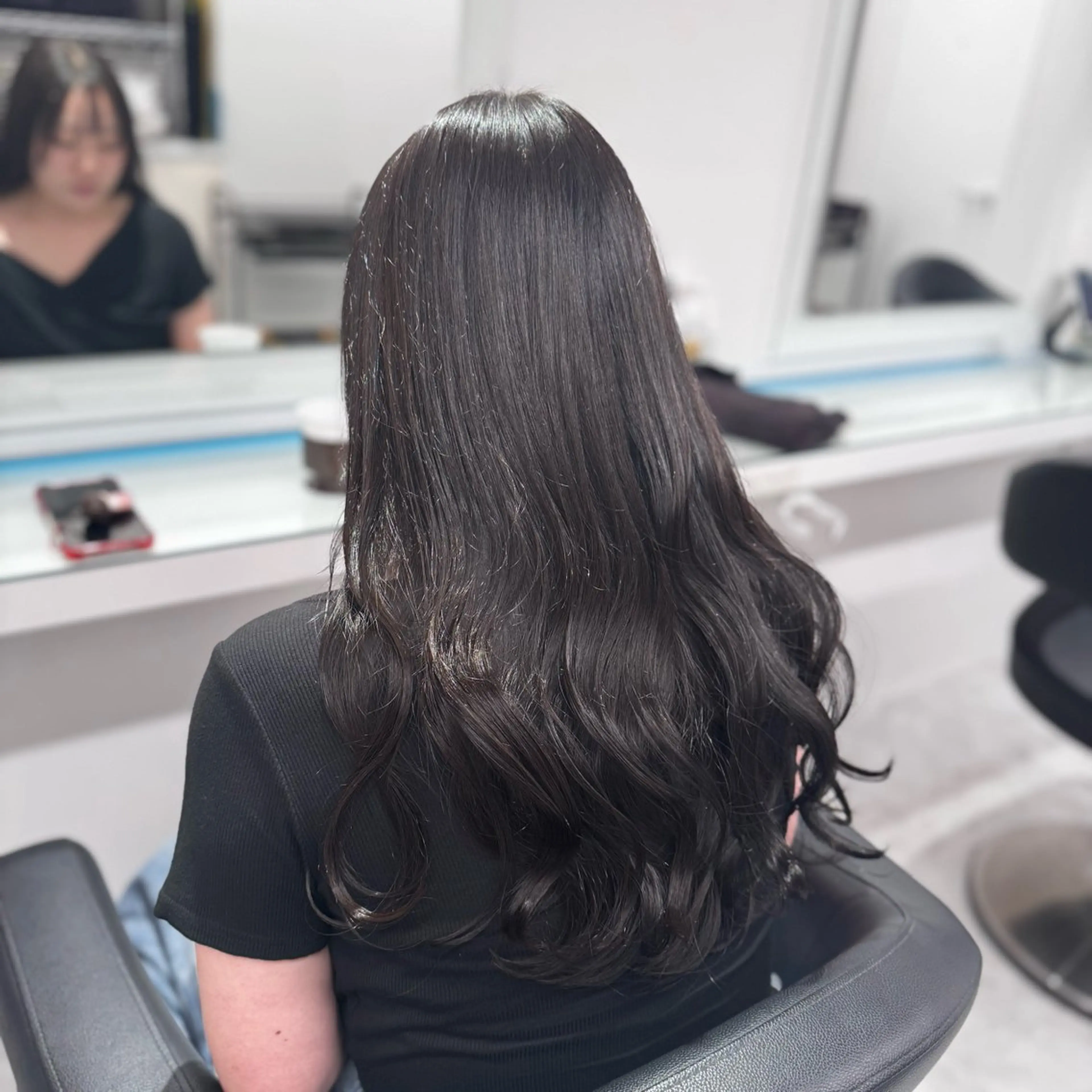 ロング カラー ヘアアレンジ 透け上品ハイトーン 職人ゆうと🤍のヘアスタイル