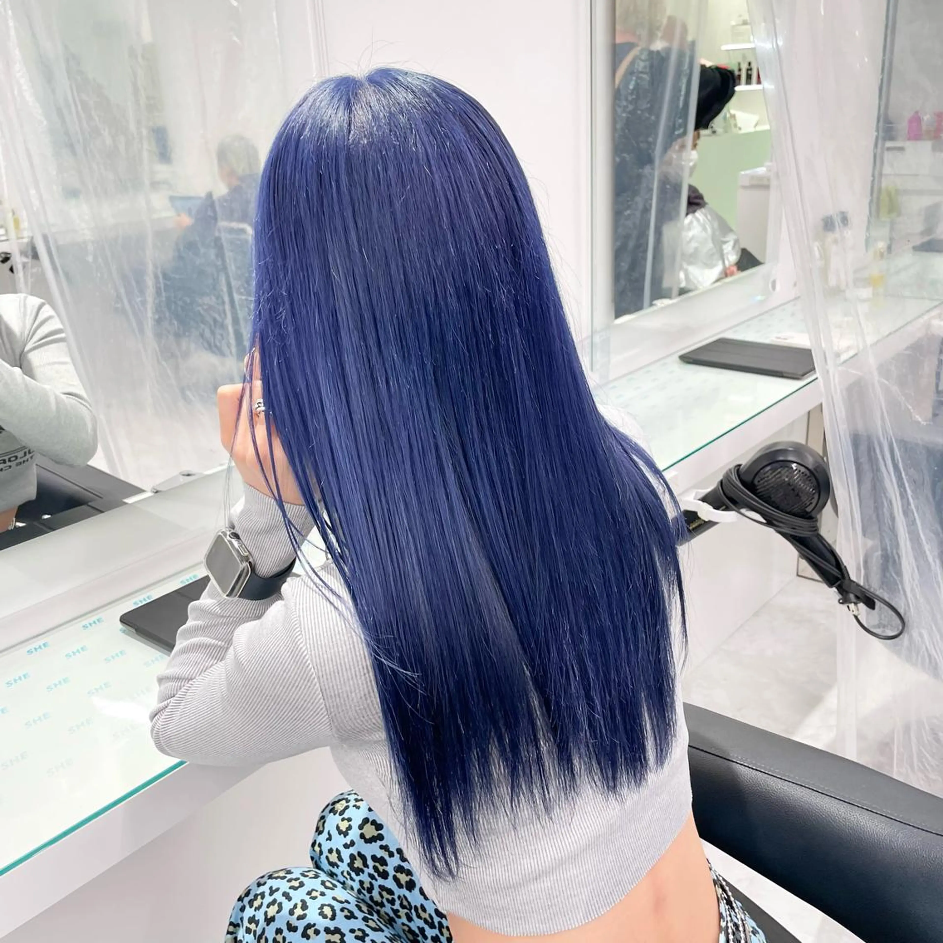 セミロング カラー ヘアカラー トリートメント 🤍💕ブリーチカラ ーAyaka💕🤍のヘアスタイル