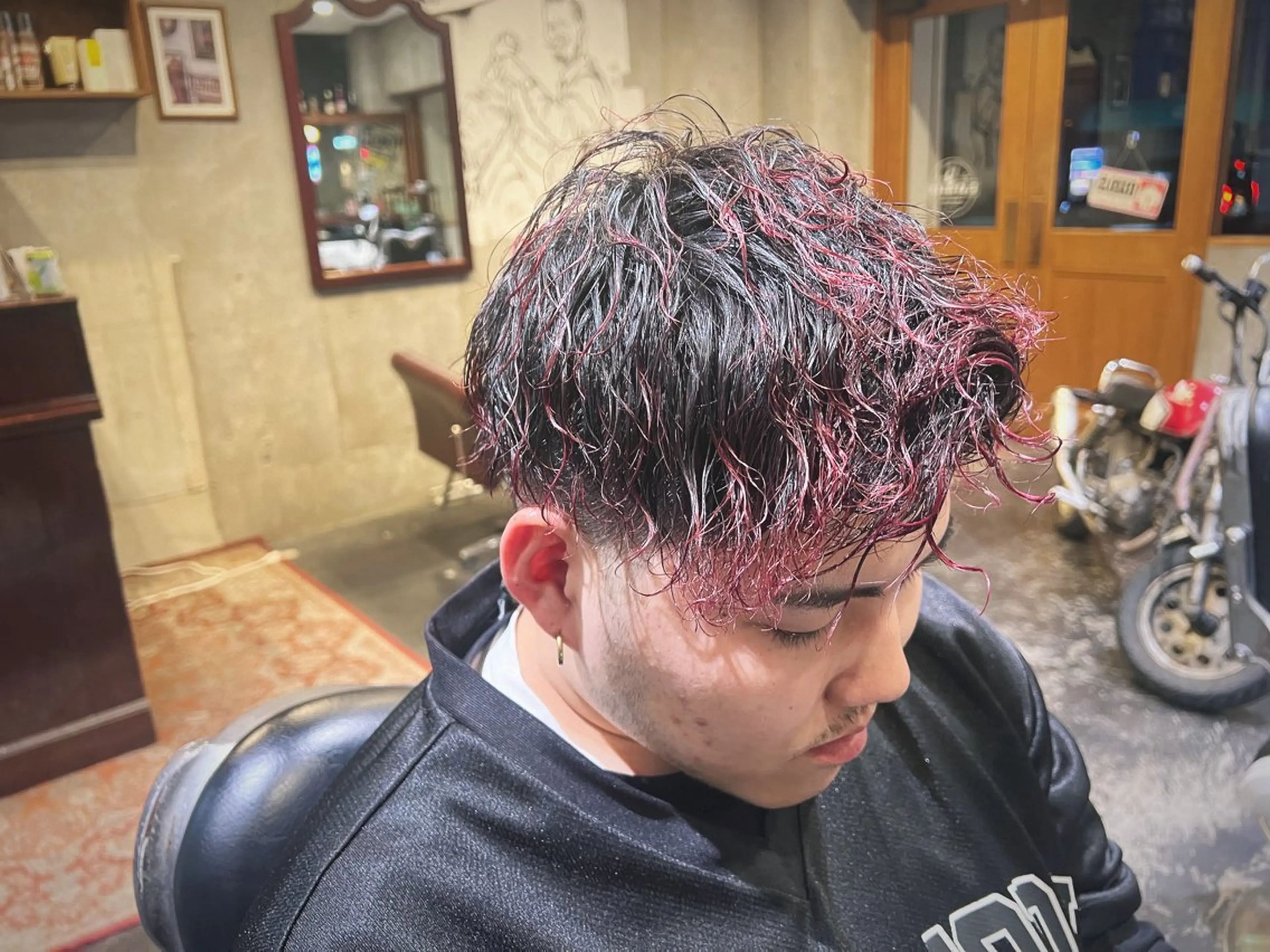 カラー 中居 優弥のヘアスタイル