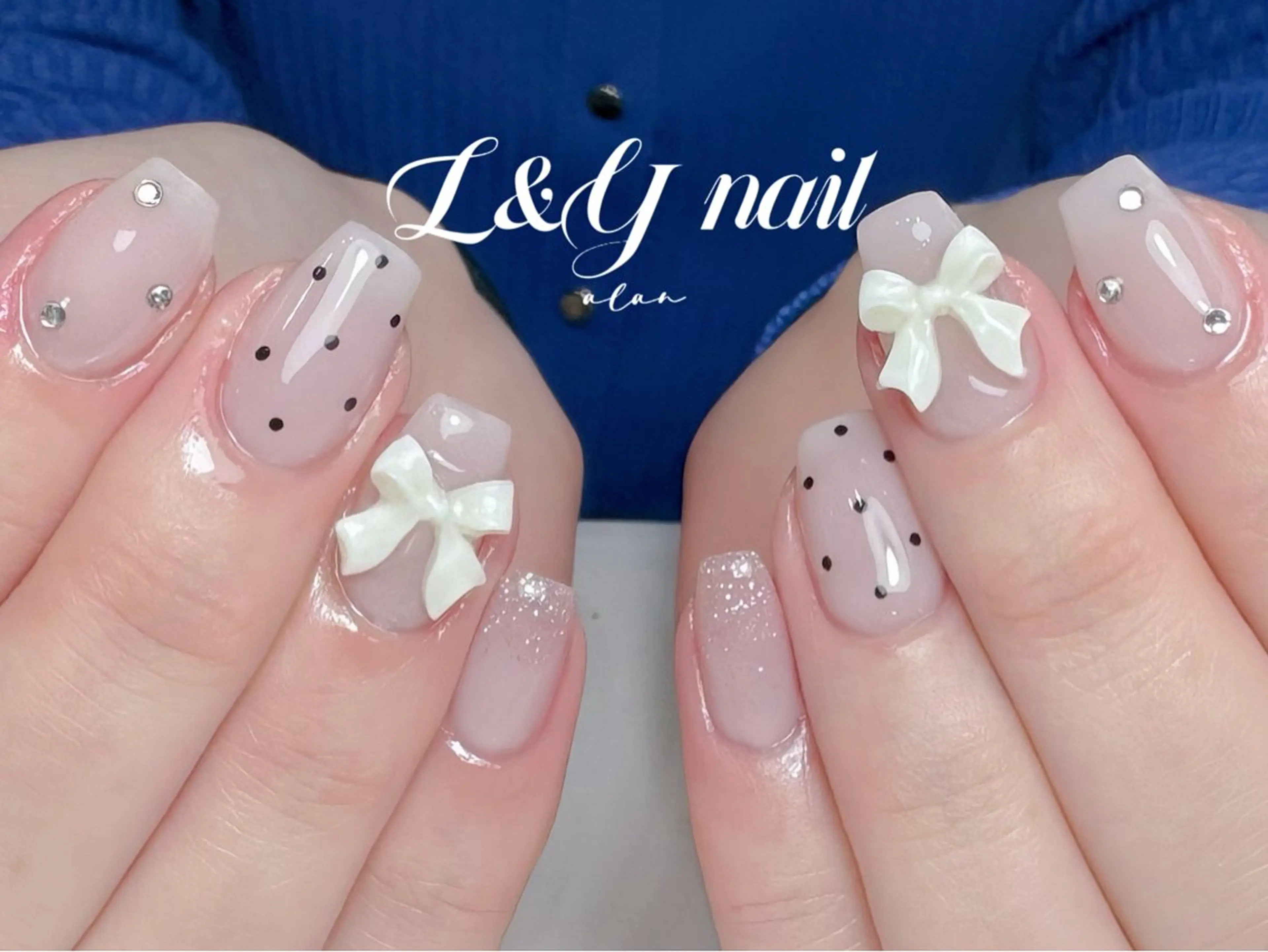 ネイル ハンドネイル ハンドケア L&Y Nail🎀 思雪のネイルデザイン