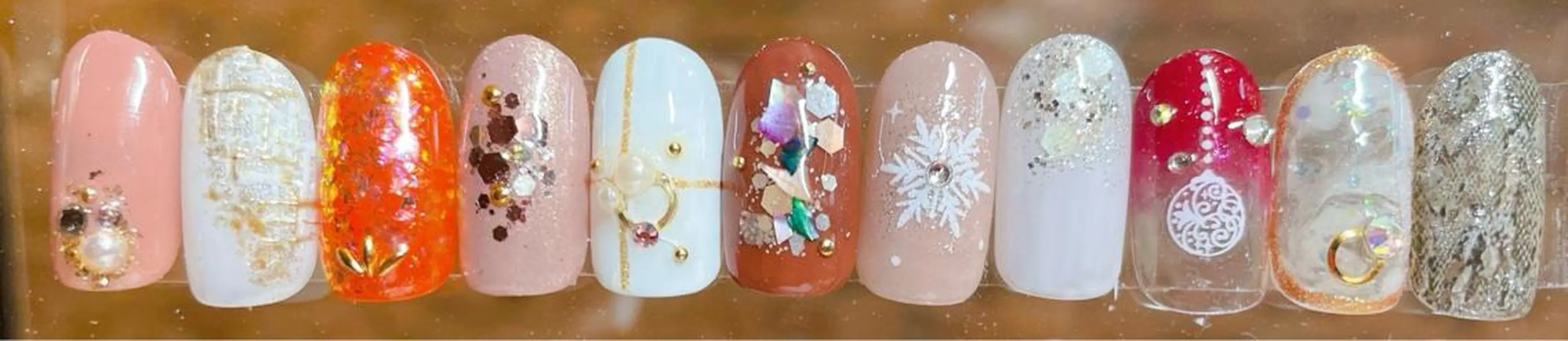 初回オフ無料✨定額2本アート☆5,500円の写真