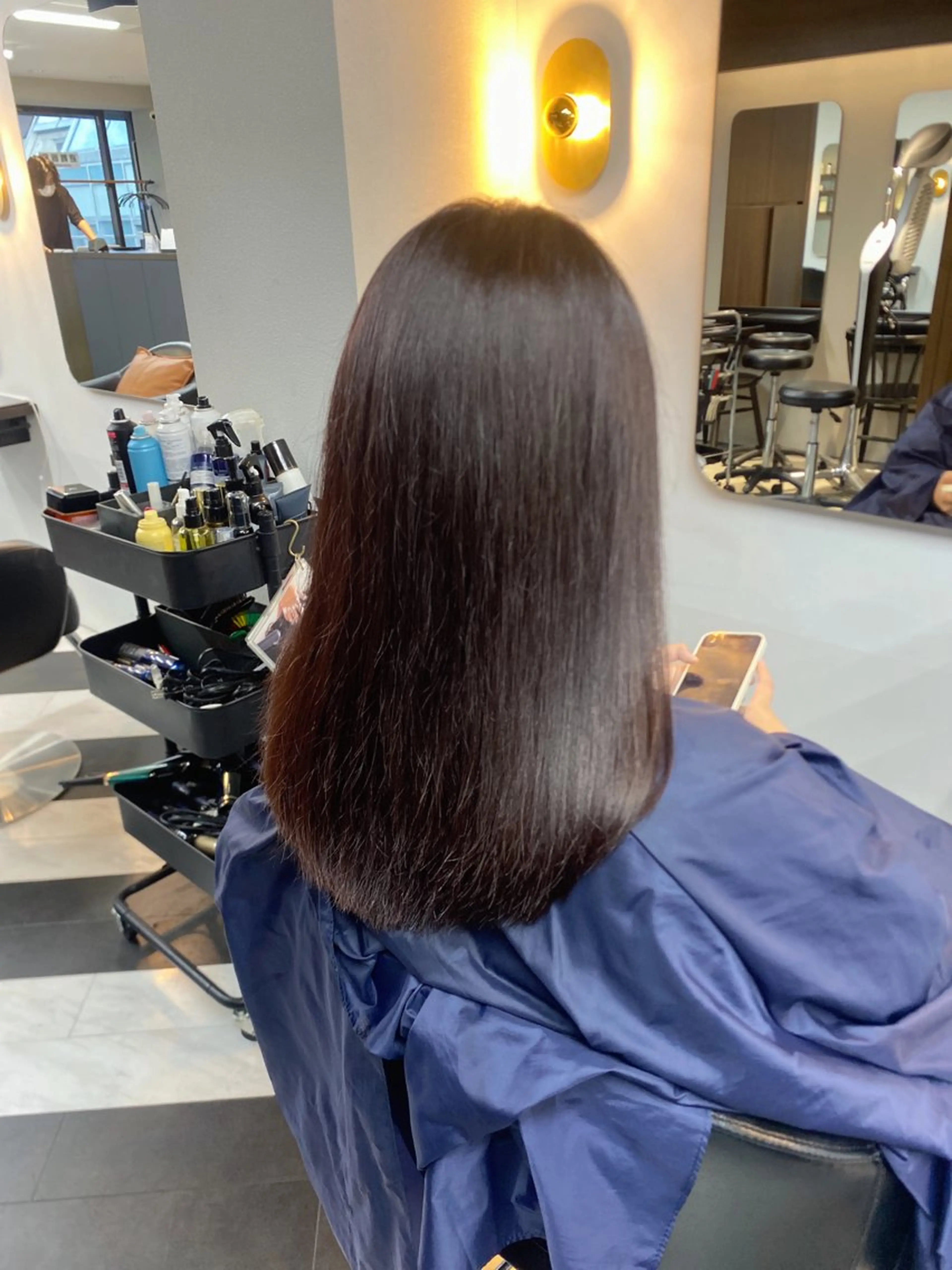 セミロング 🦄艶髪育毛🌟毛髪 診断/セット/駒井のヘアスタイル