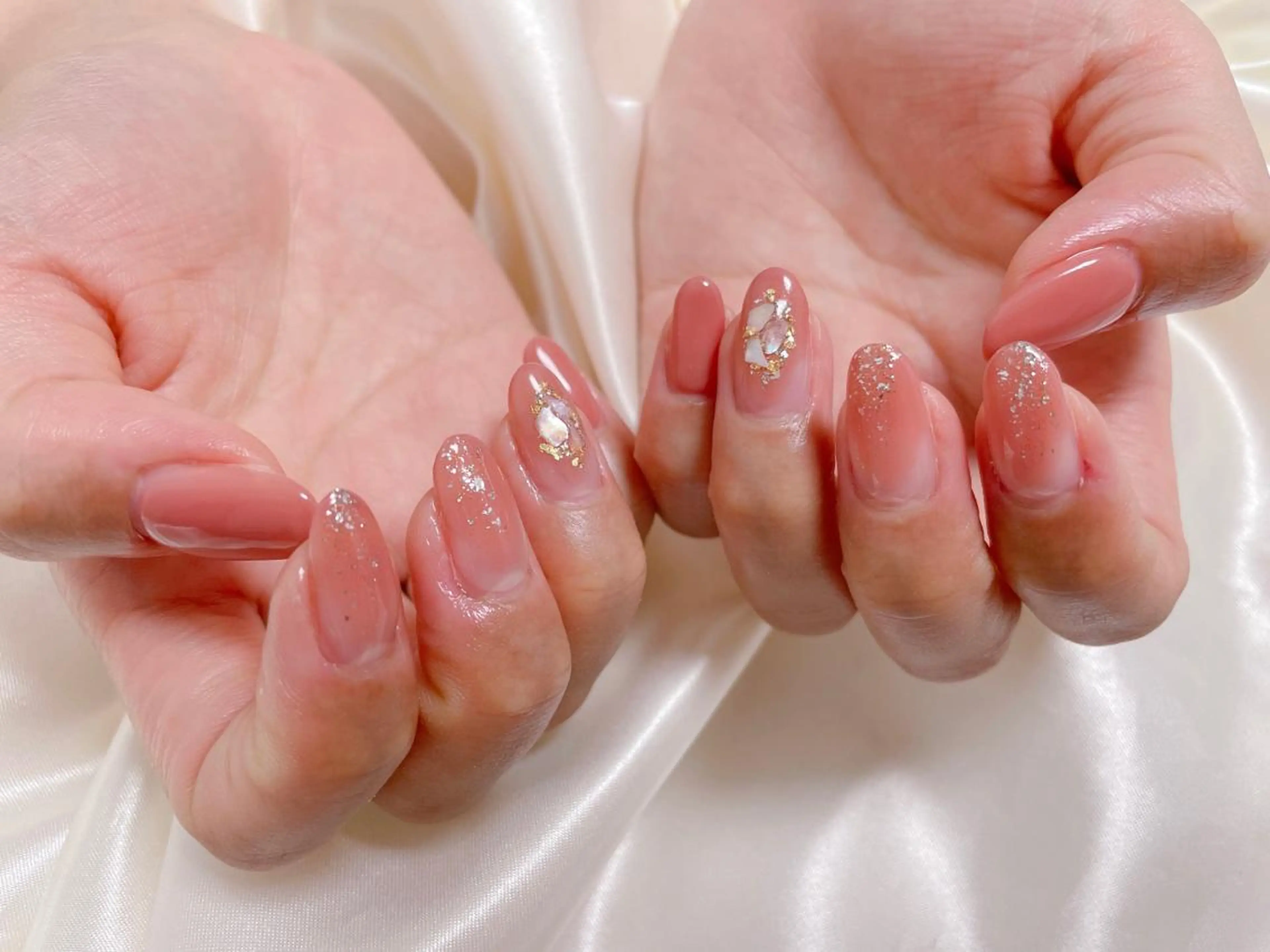 ネイル ピンク mogunail &blowのネイルデザイン