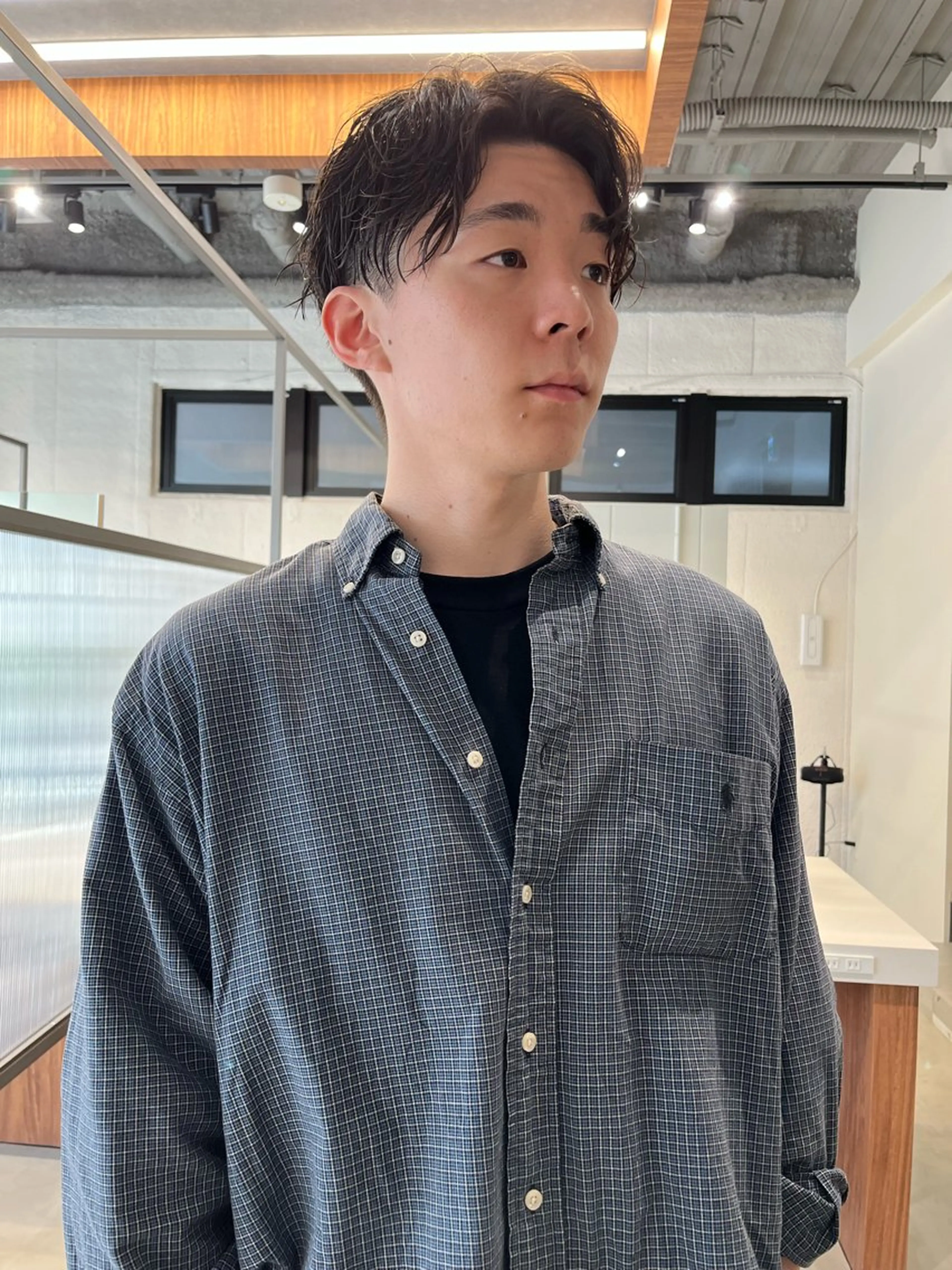 ショート カット パーマ ［LIC南堀江］大井 悟のヘアスタイル