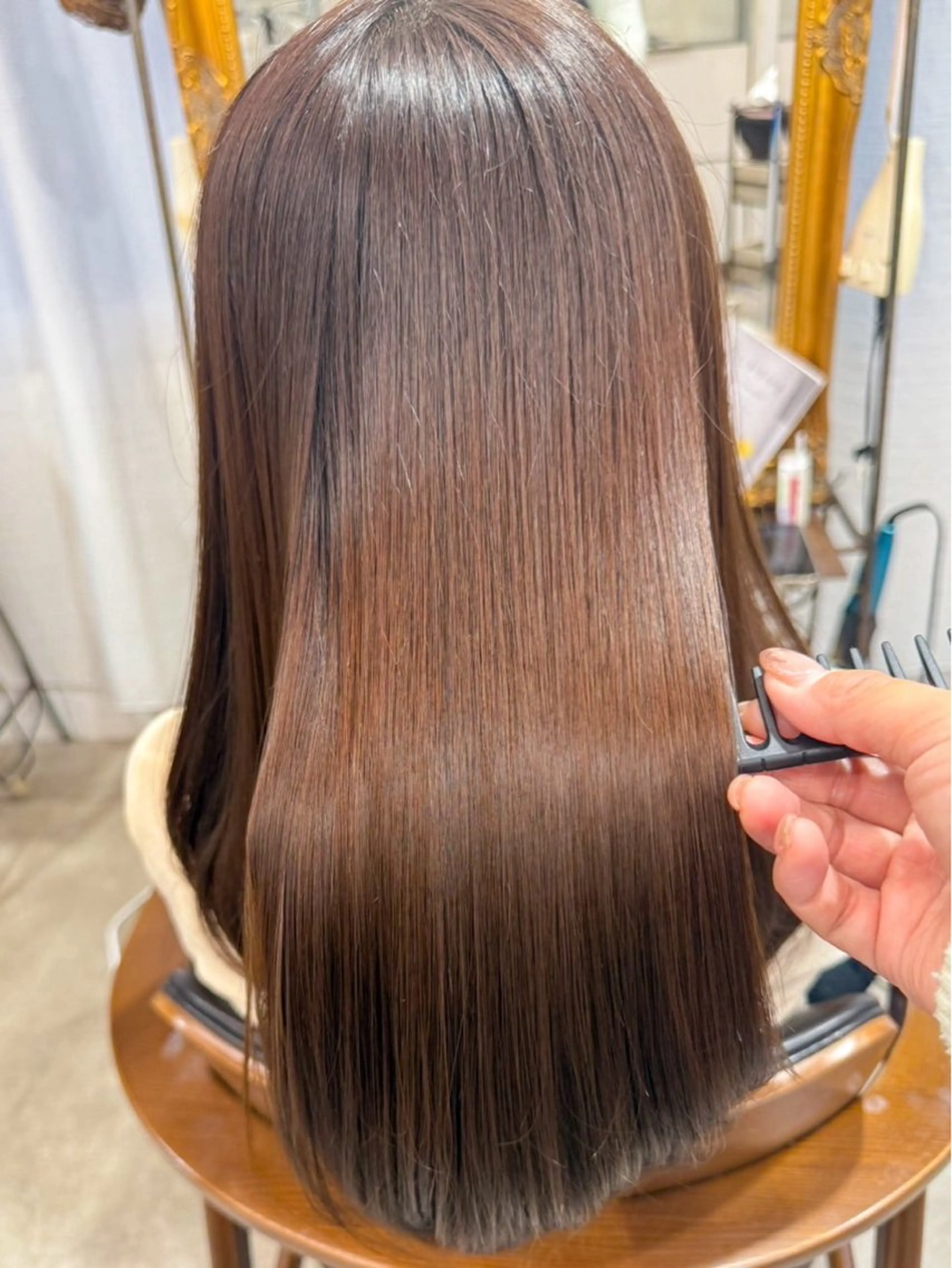 人気No1【新規】カット＋つるりんちょ。zero髪質改善カラーの写真