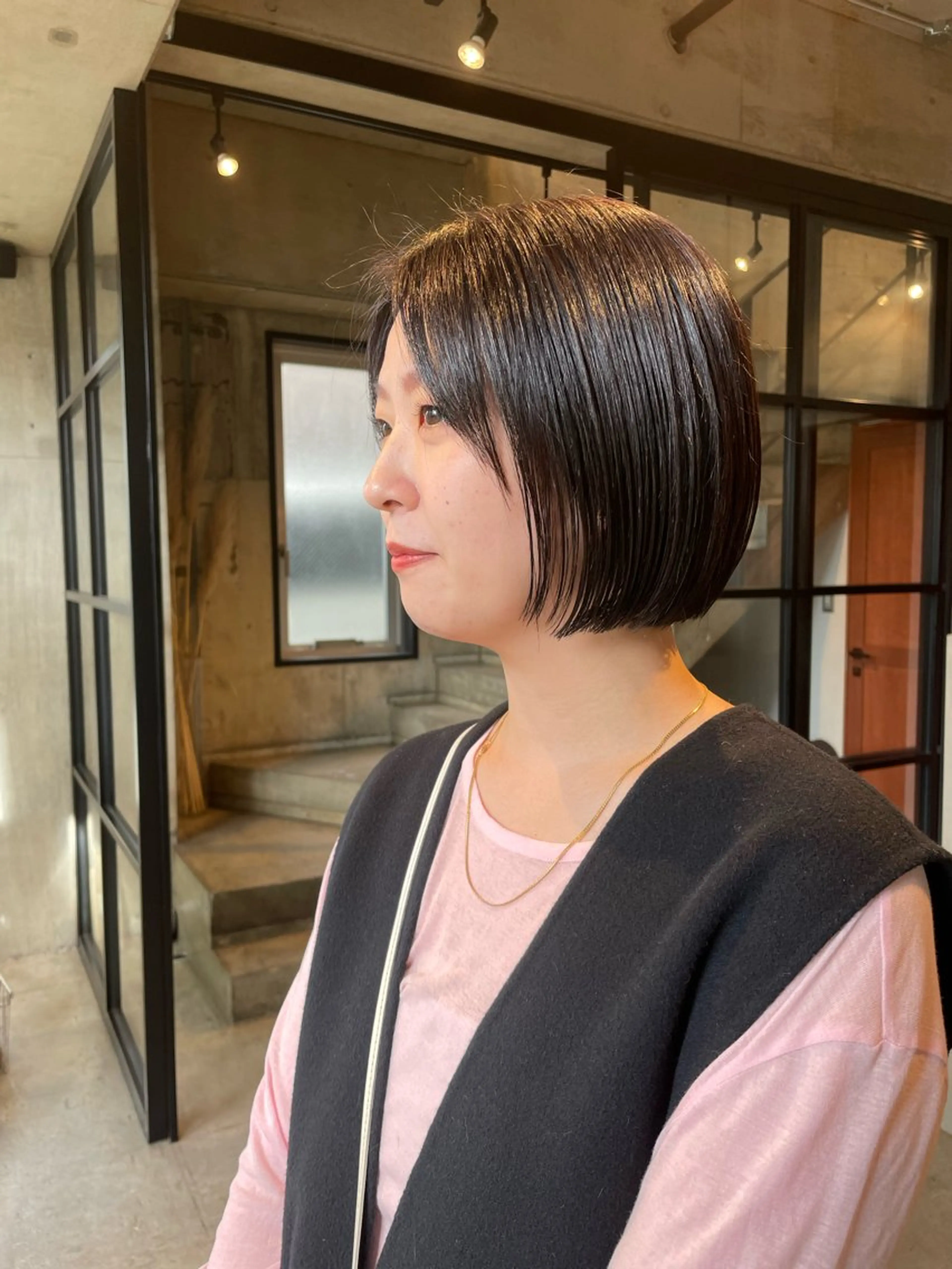 ショート カラー カット ヘアカラー トリートメント mizuho .のヘアスタイル