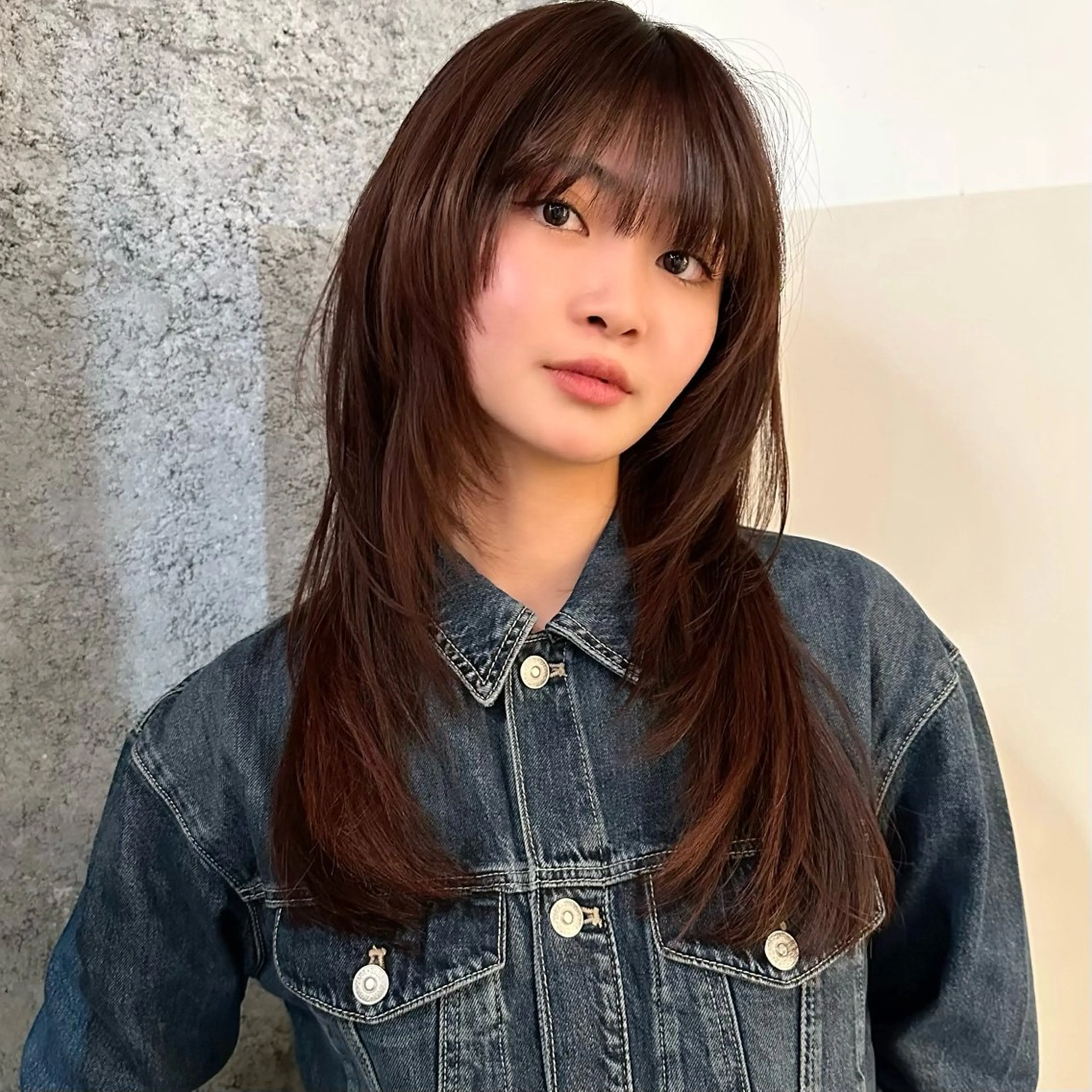 ロング 顔まわりレイヤー レイヤーカット ﾌﾞﾚｲｽﾞ˚✧₊⁎ ﾚｲﾔｰToriのヘアスタイル