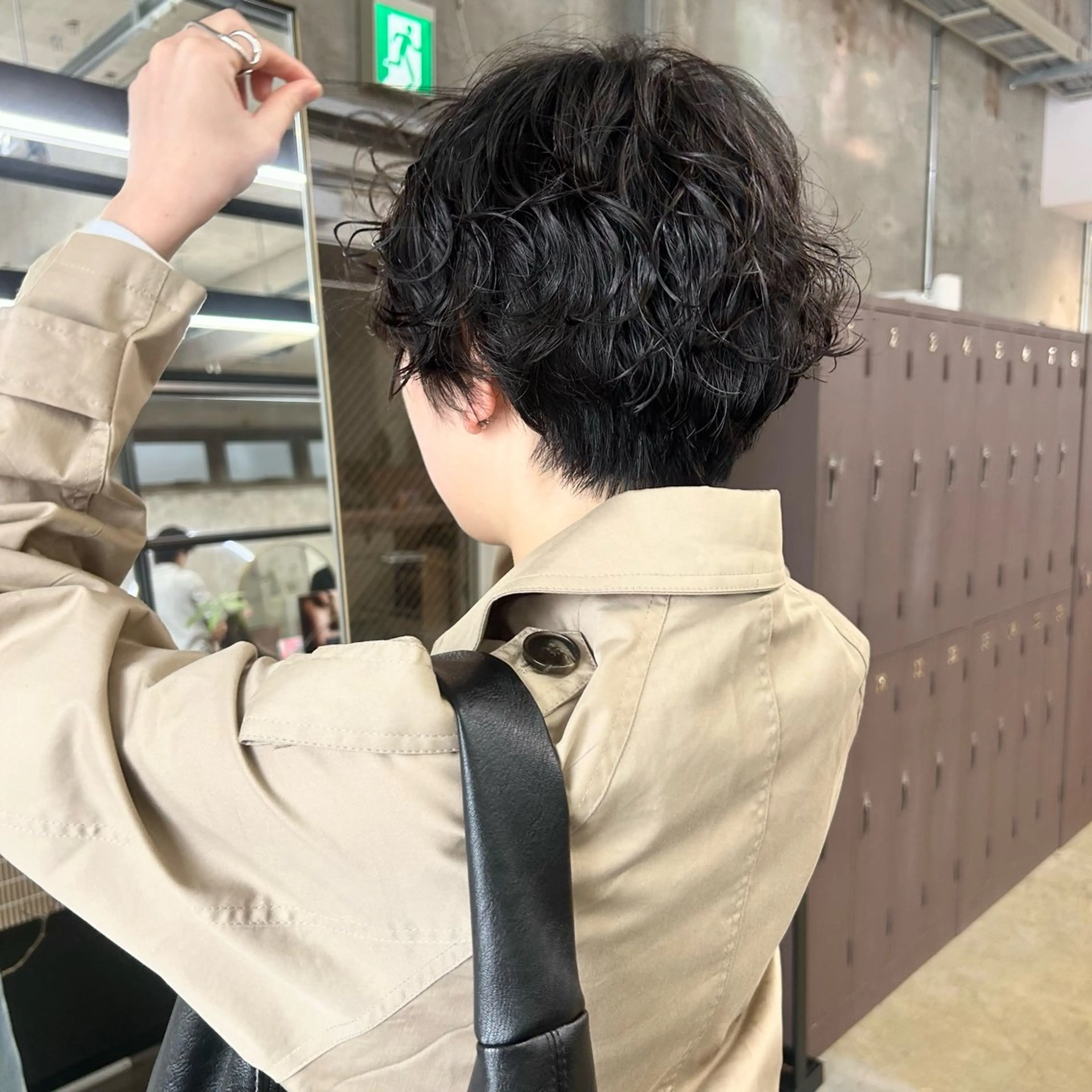 ショート パーマ ショートヘア カット パーマ 伊藤ほのか/パーマ /酸性ストレートのヘアスタイル