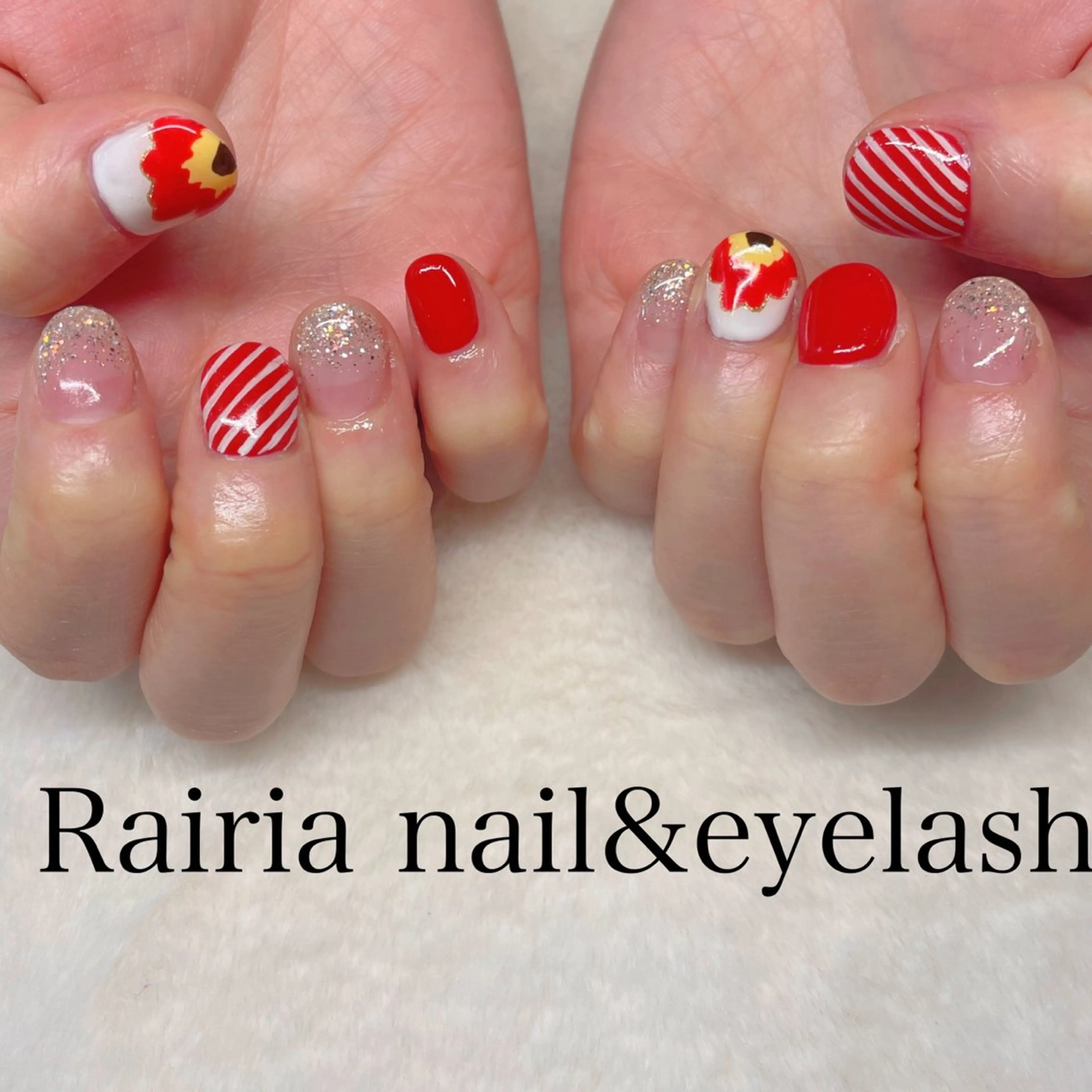 ネイル 持ち込み ハンドネイル Rairia nail&eyelash小岩店所属・Rairianail 小岩店のネイルデザイン