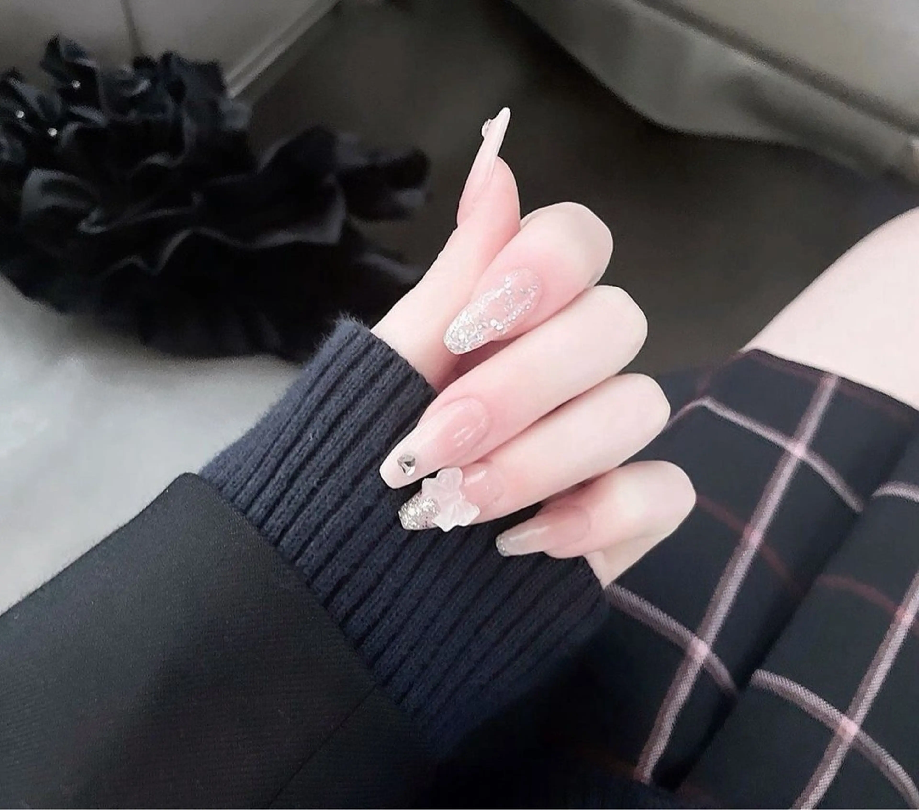 カラー グラデーションカラー ピンクカラー ハンドネイル AIN Nailのネイルデザイン