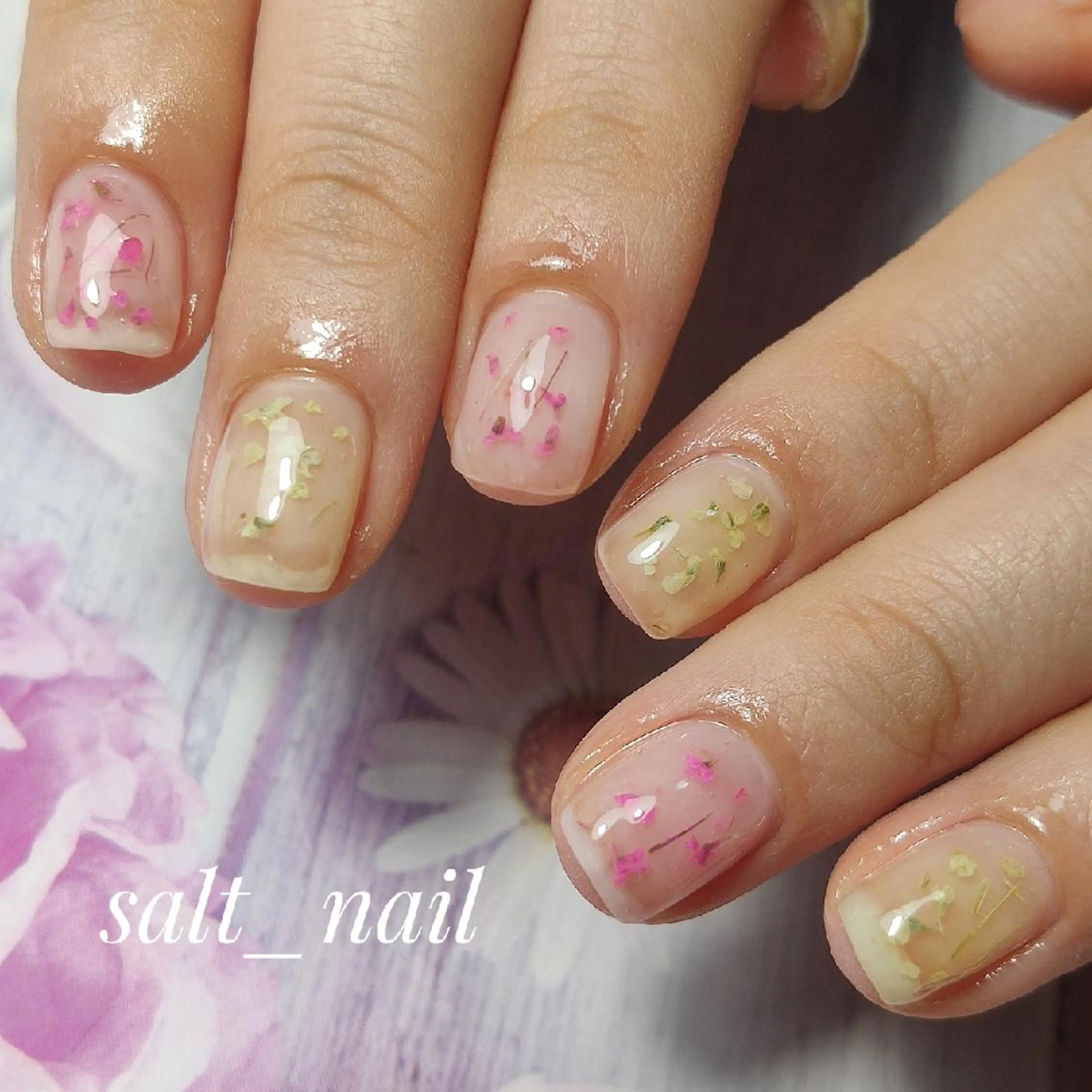 ネイル ハンドネイル 個人サロン saltnailのネイルデザイン