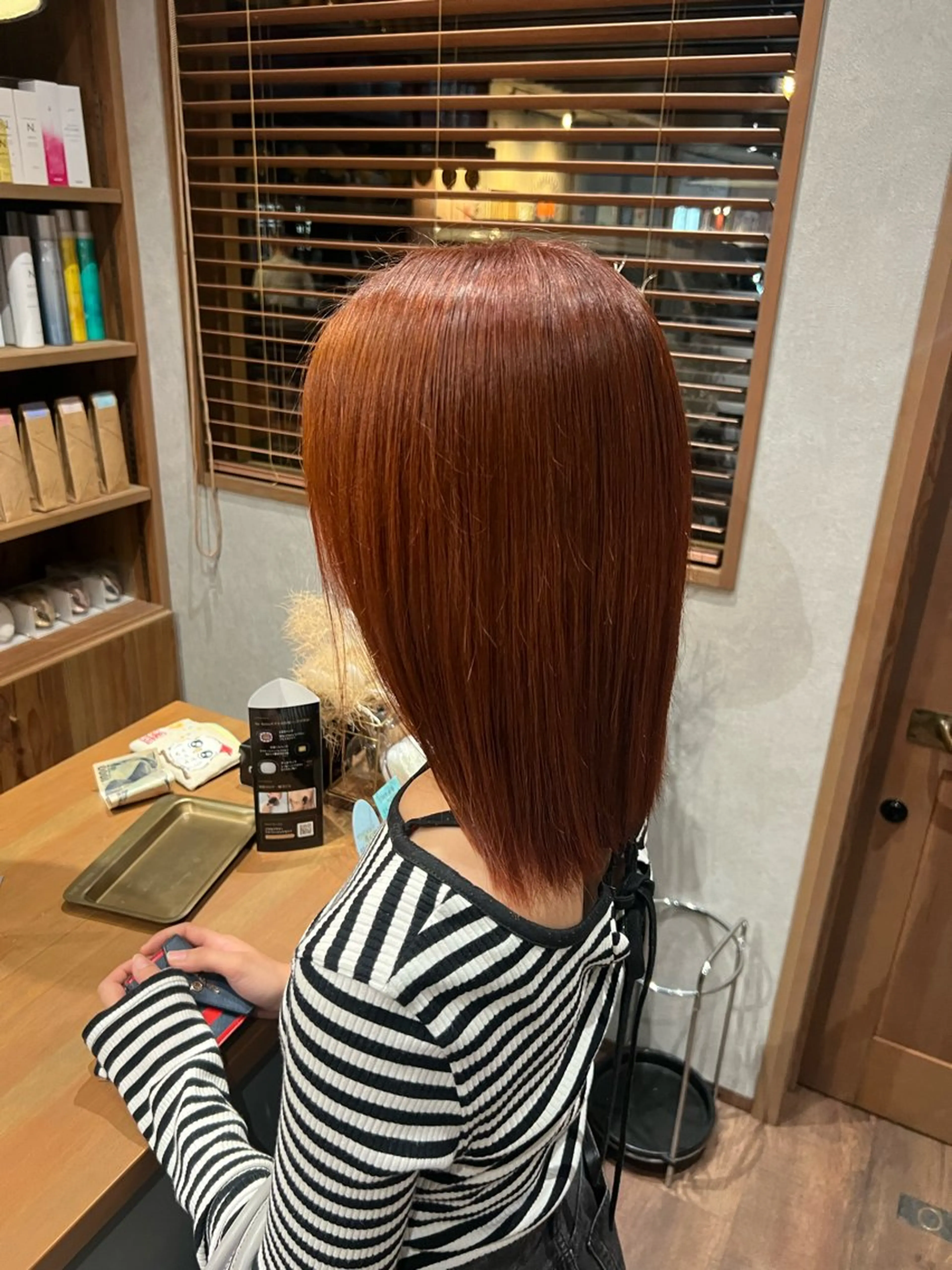カット ヘアカラー reiju （ranka）のヘアスタイル