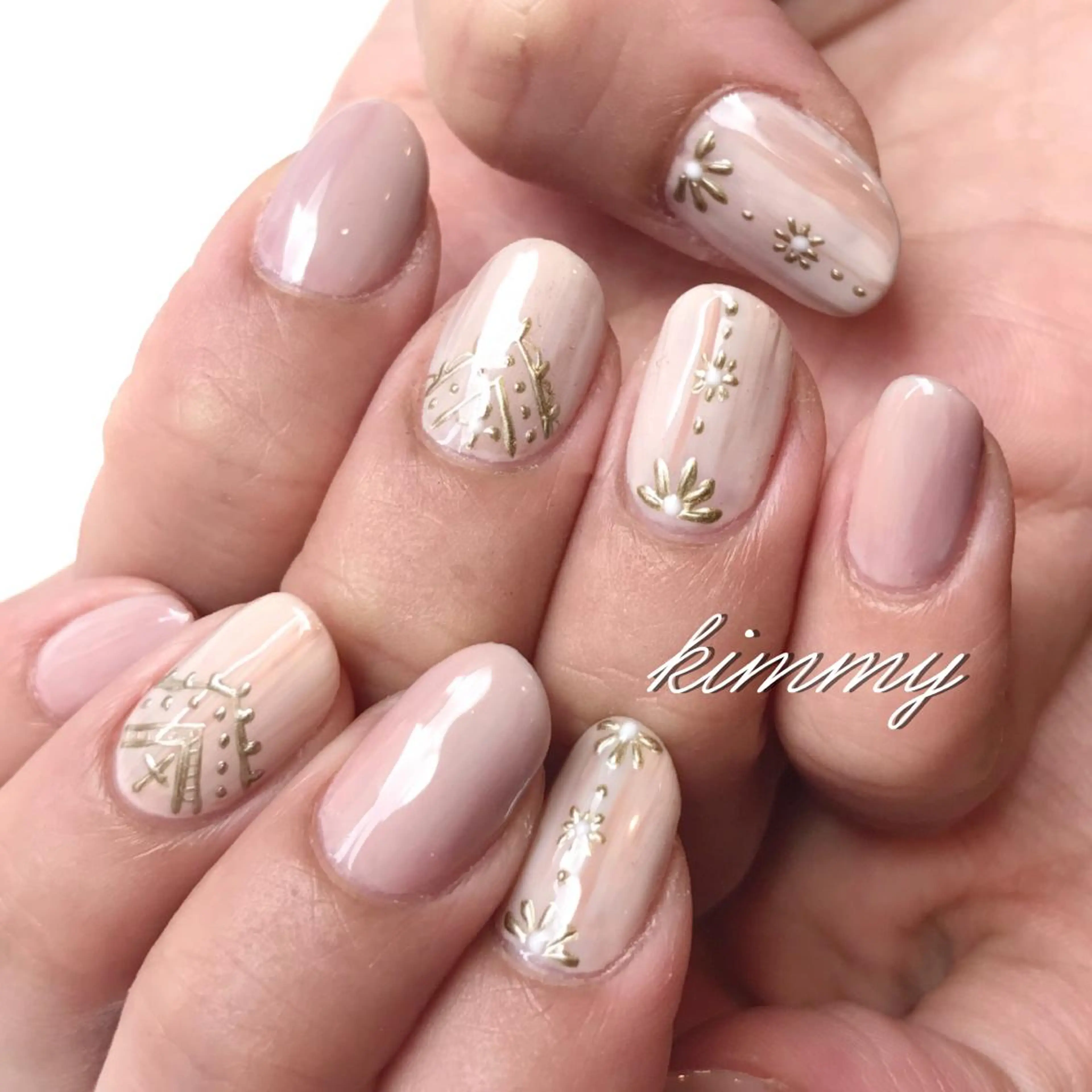 ネイル ハンドネイル kimmy nailsのネイルデザイン