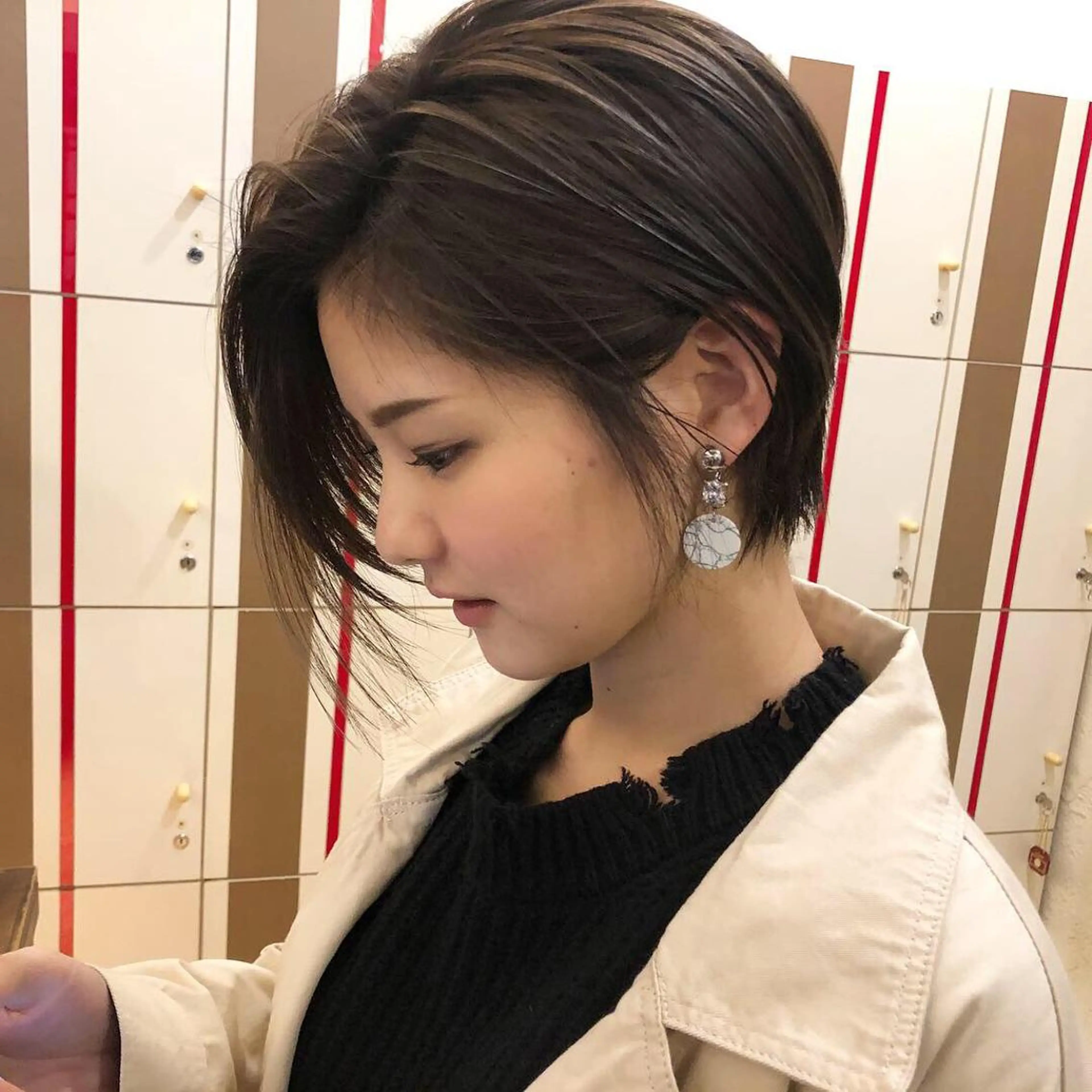 ショート ショートヘア カット ヘアカラー トリートメント ヘアセット 艶髪育成サロン 京橋　shinのヘアスタイル