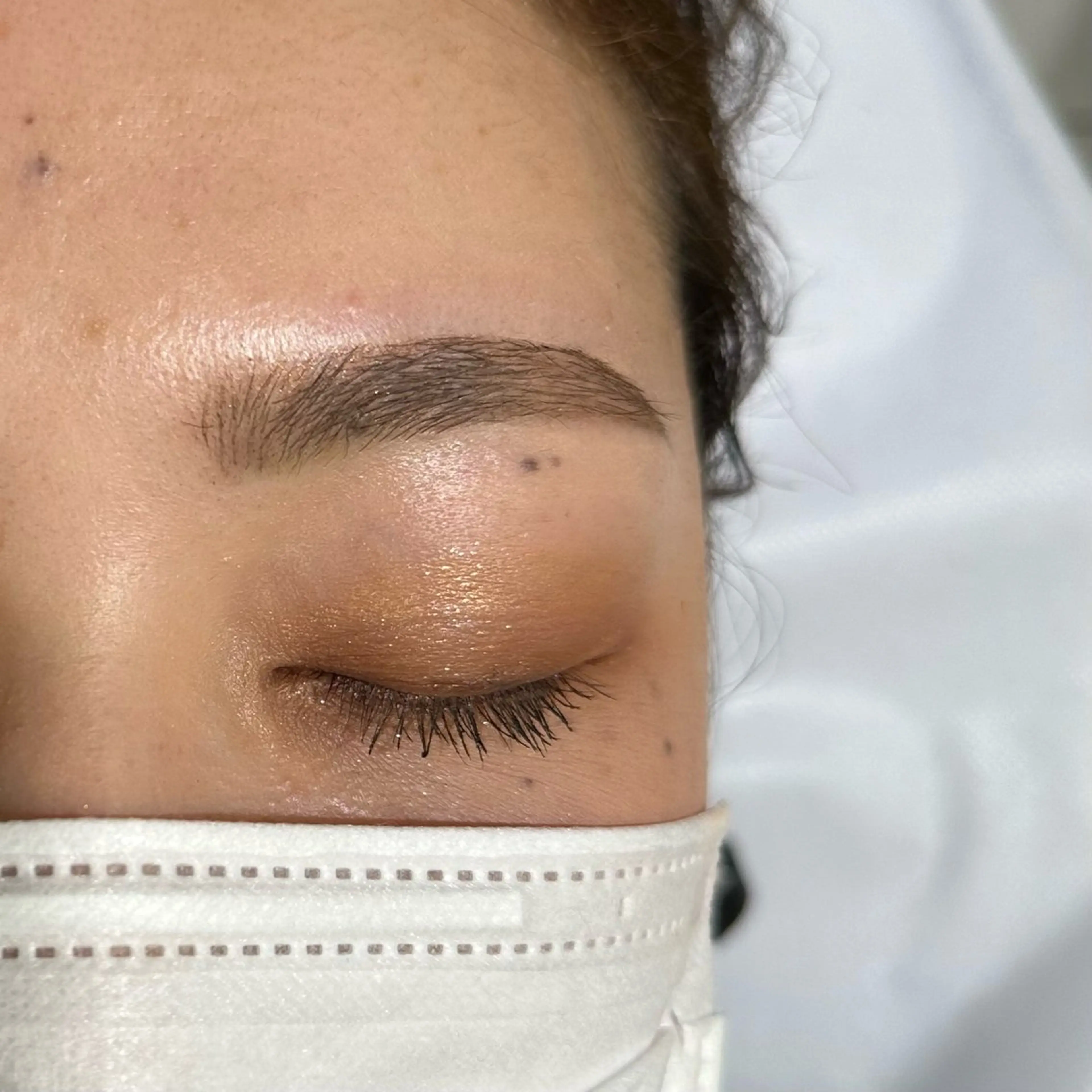 アイブロウ ハリウッドブロウリフト 🦖ノザワ リンカ🦖のヘアスタイル